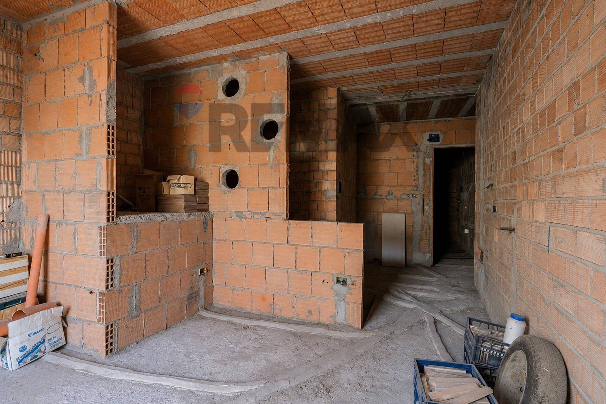 Edificio all'aperto