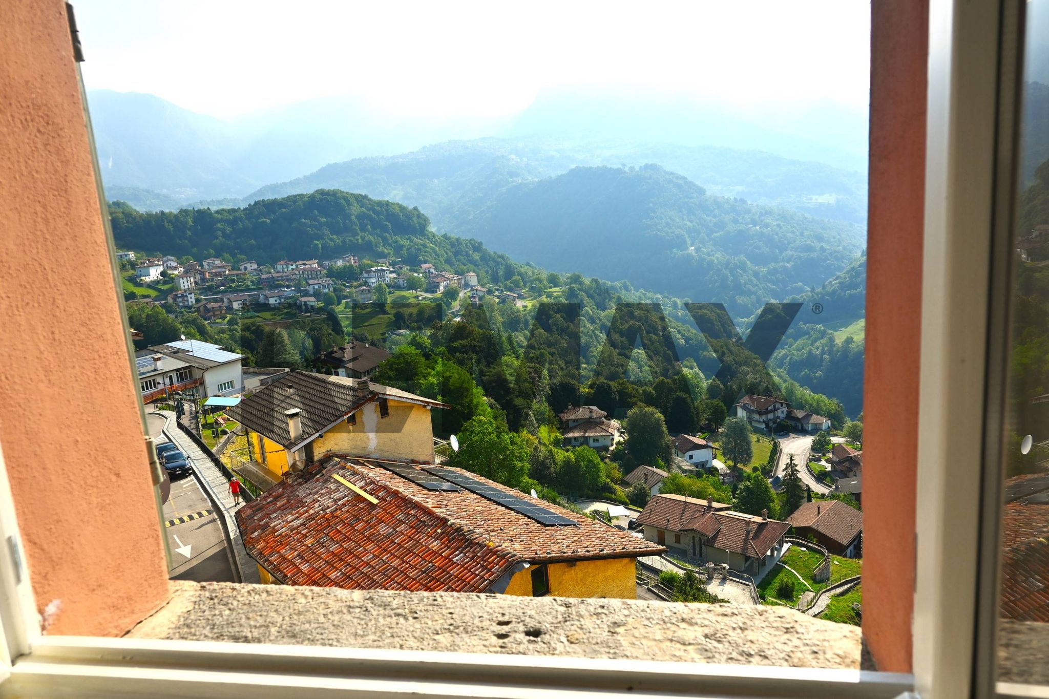 Vista delle montagne