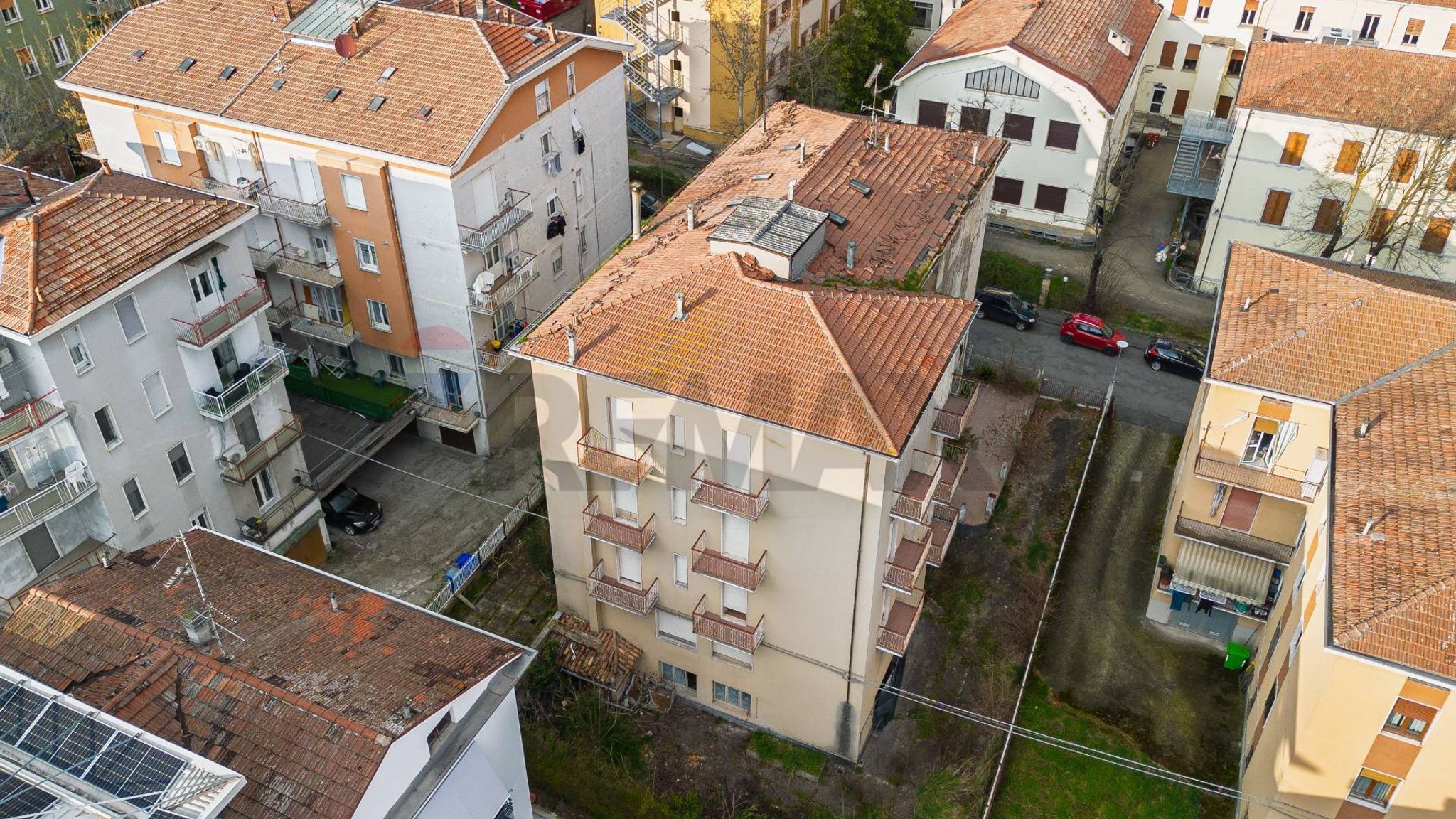 Edificio all'aperto
