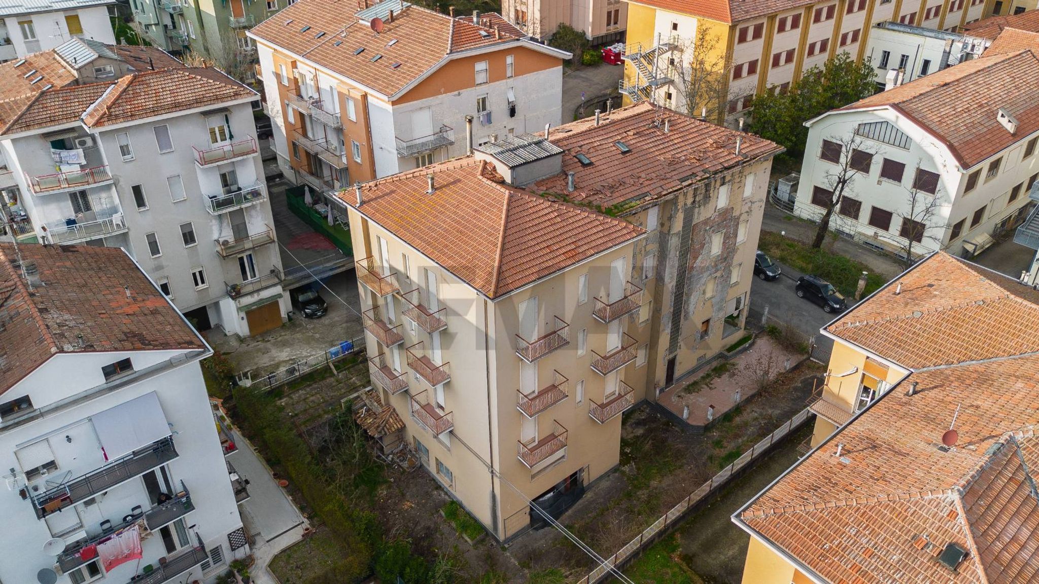 Edificio all'aperto