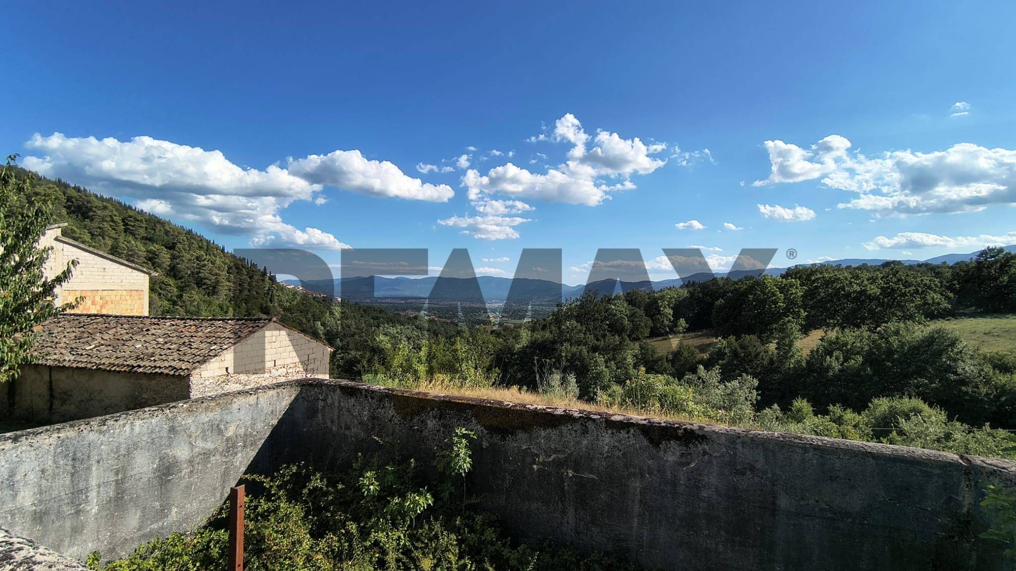 Vista delle montagne