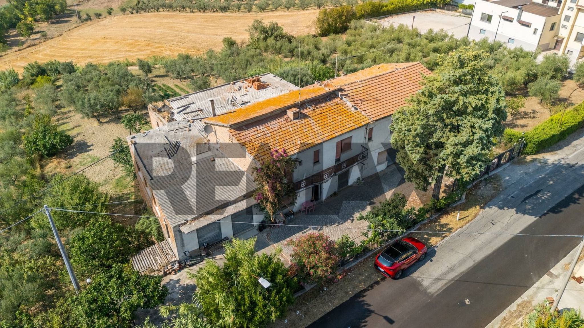 Edificio all'aperto