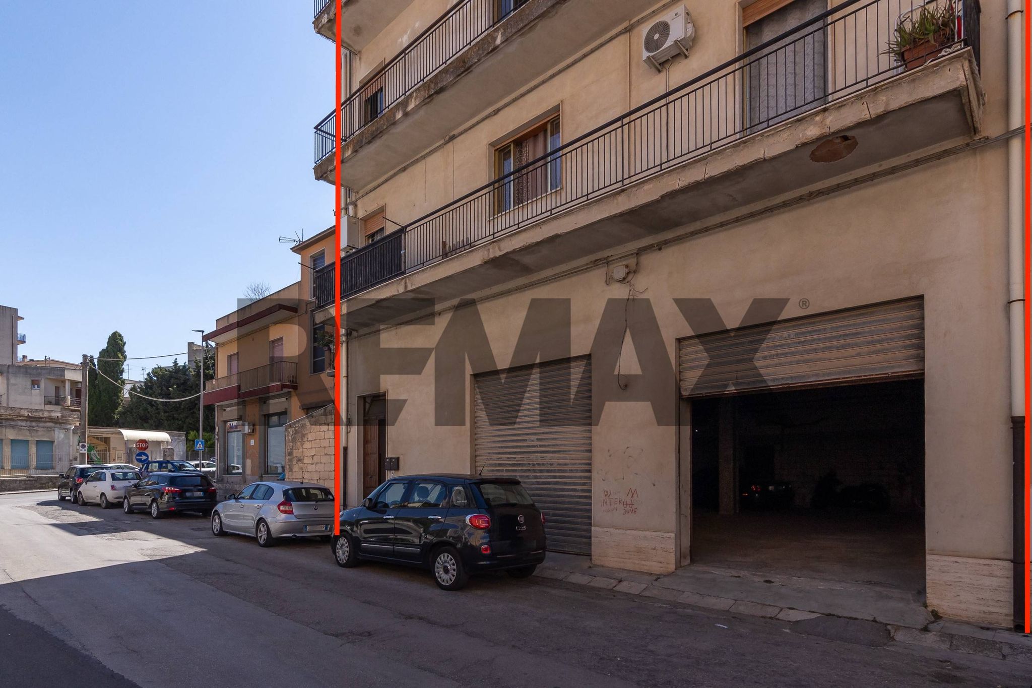 Edificio all'aperto