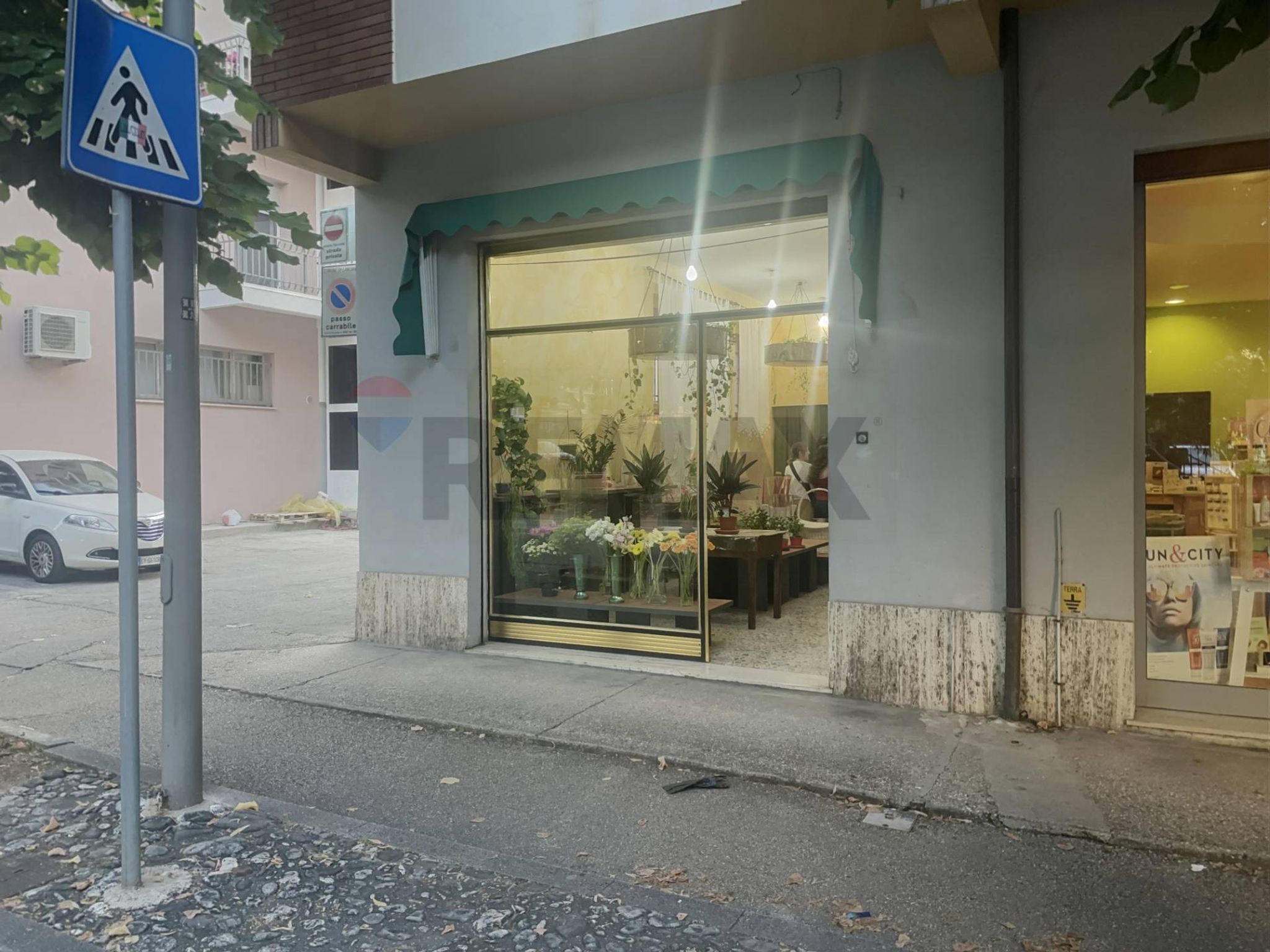 Edificio all'aperto