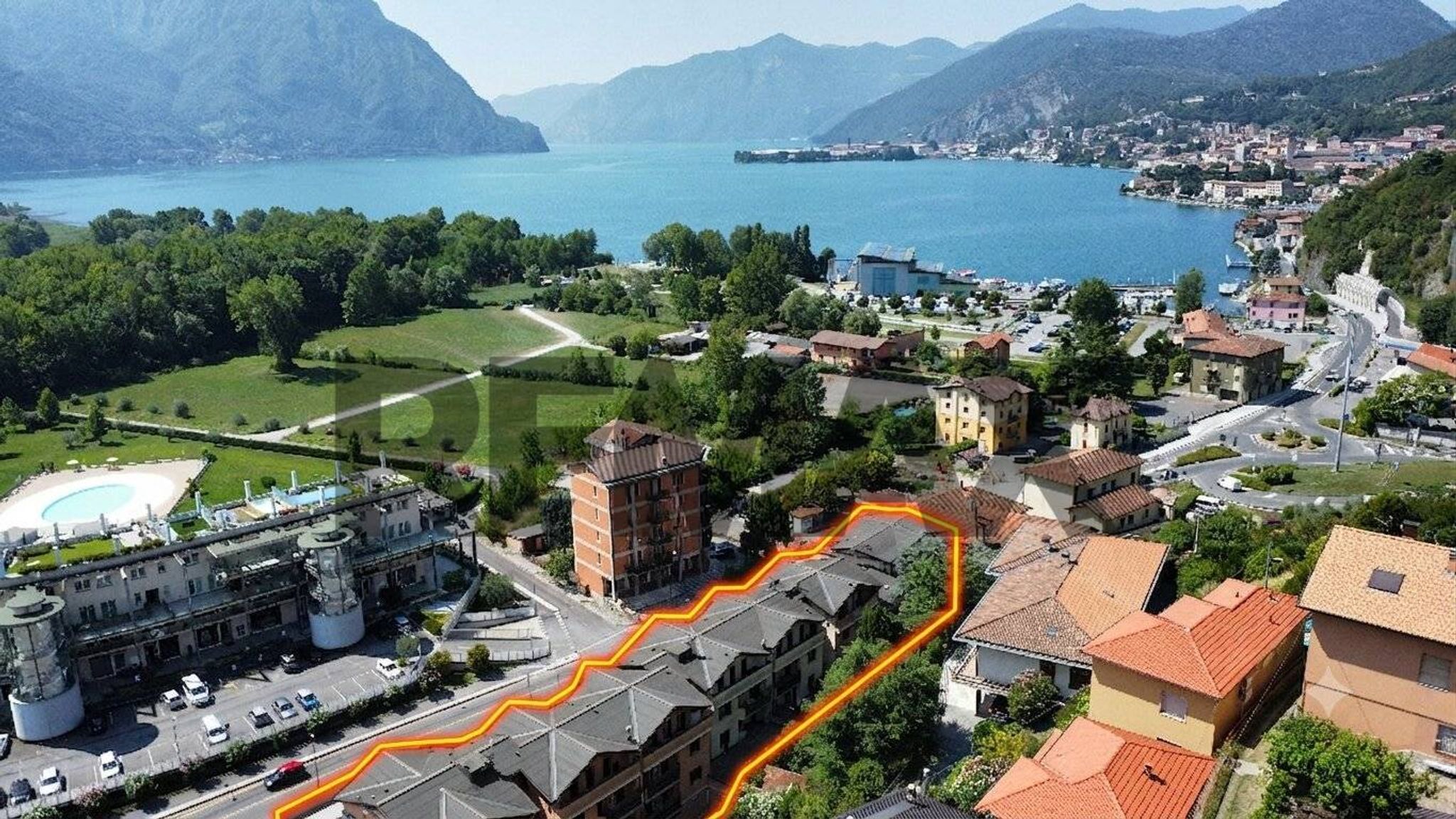 Vista dell'acqua