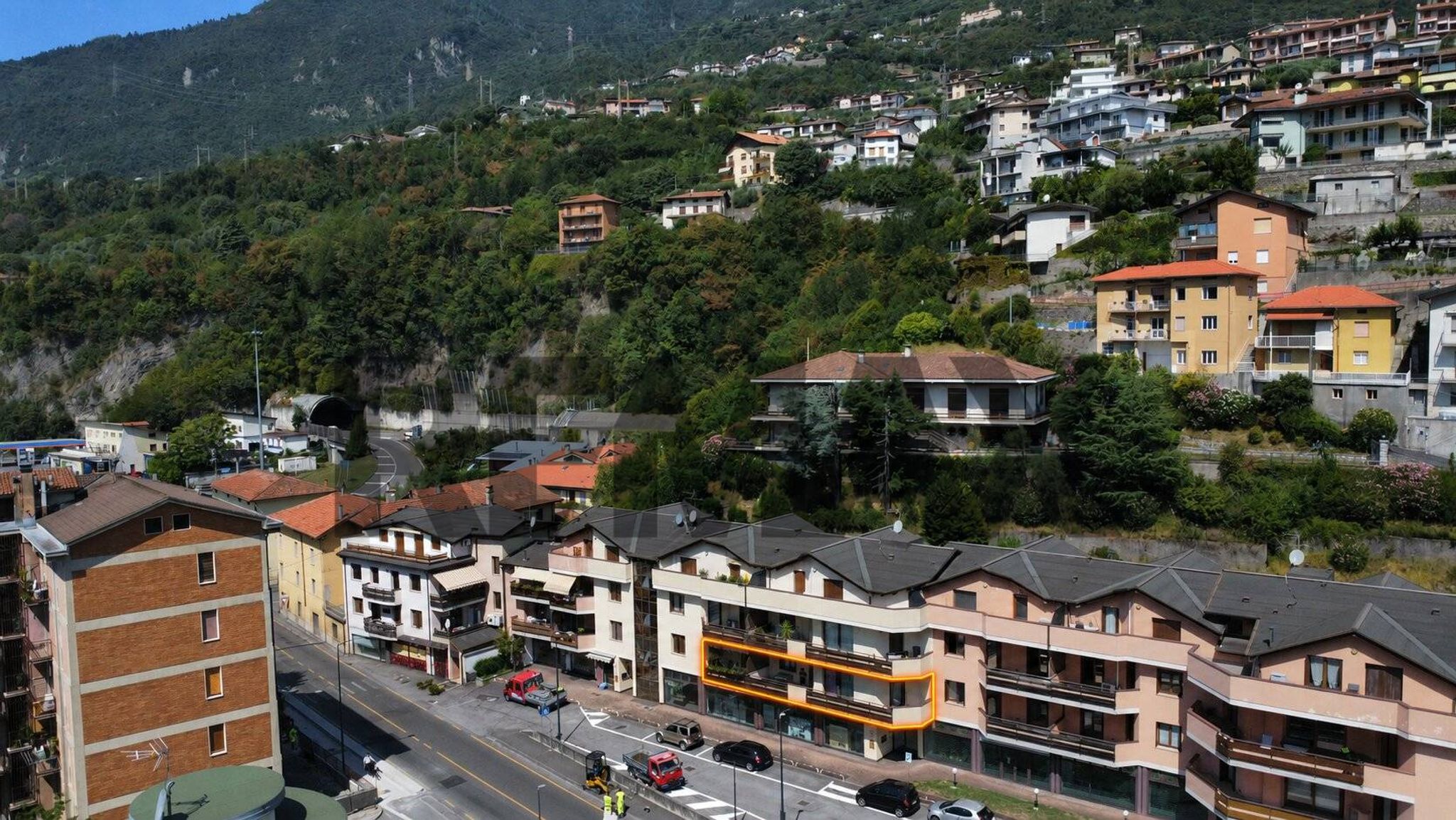 Vista delle montagne