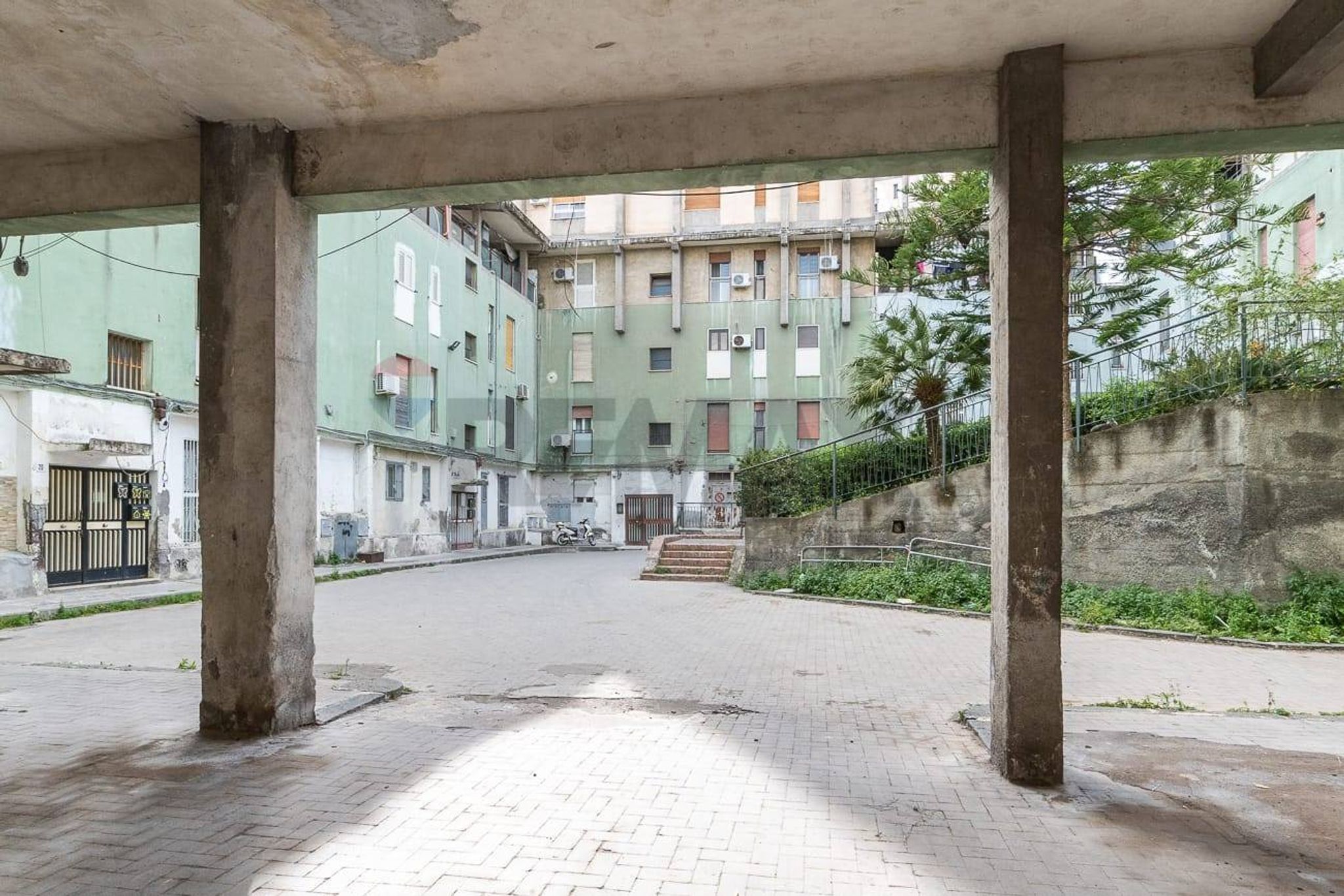Edificio all'aperto