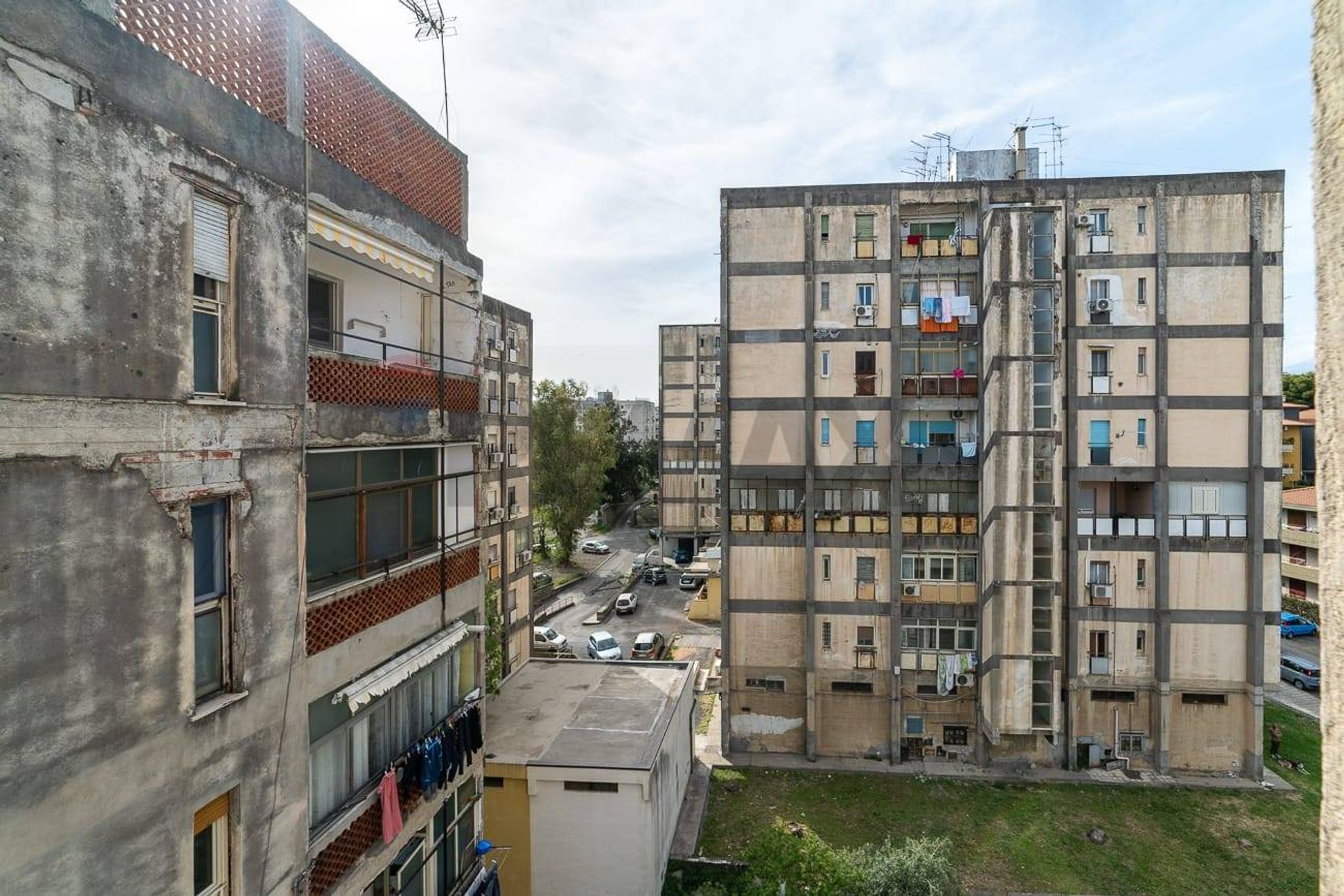 Edificio all'aperto