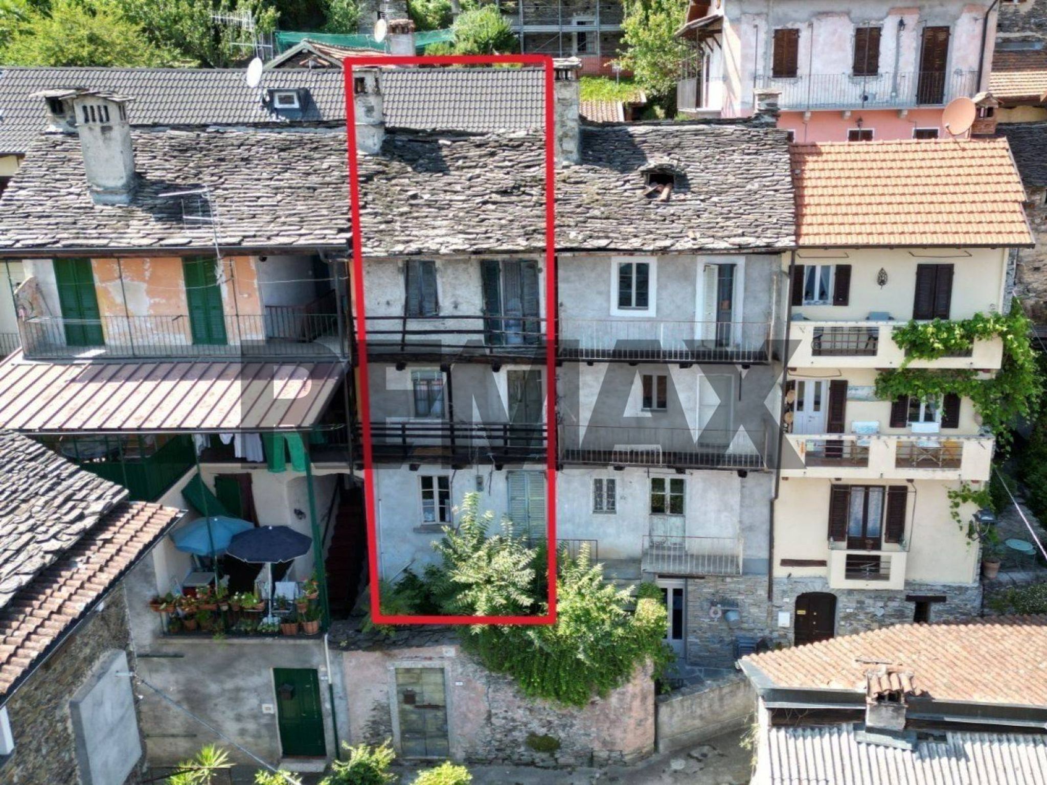 Edificio all'aperto