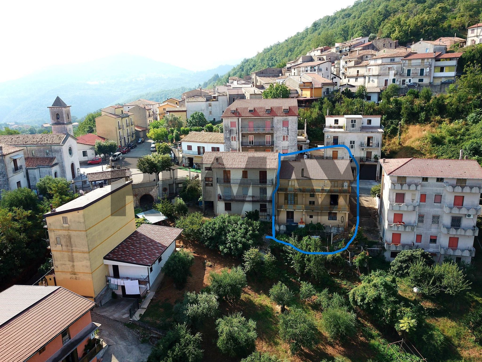 Edificio all'aperto