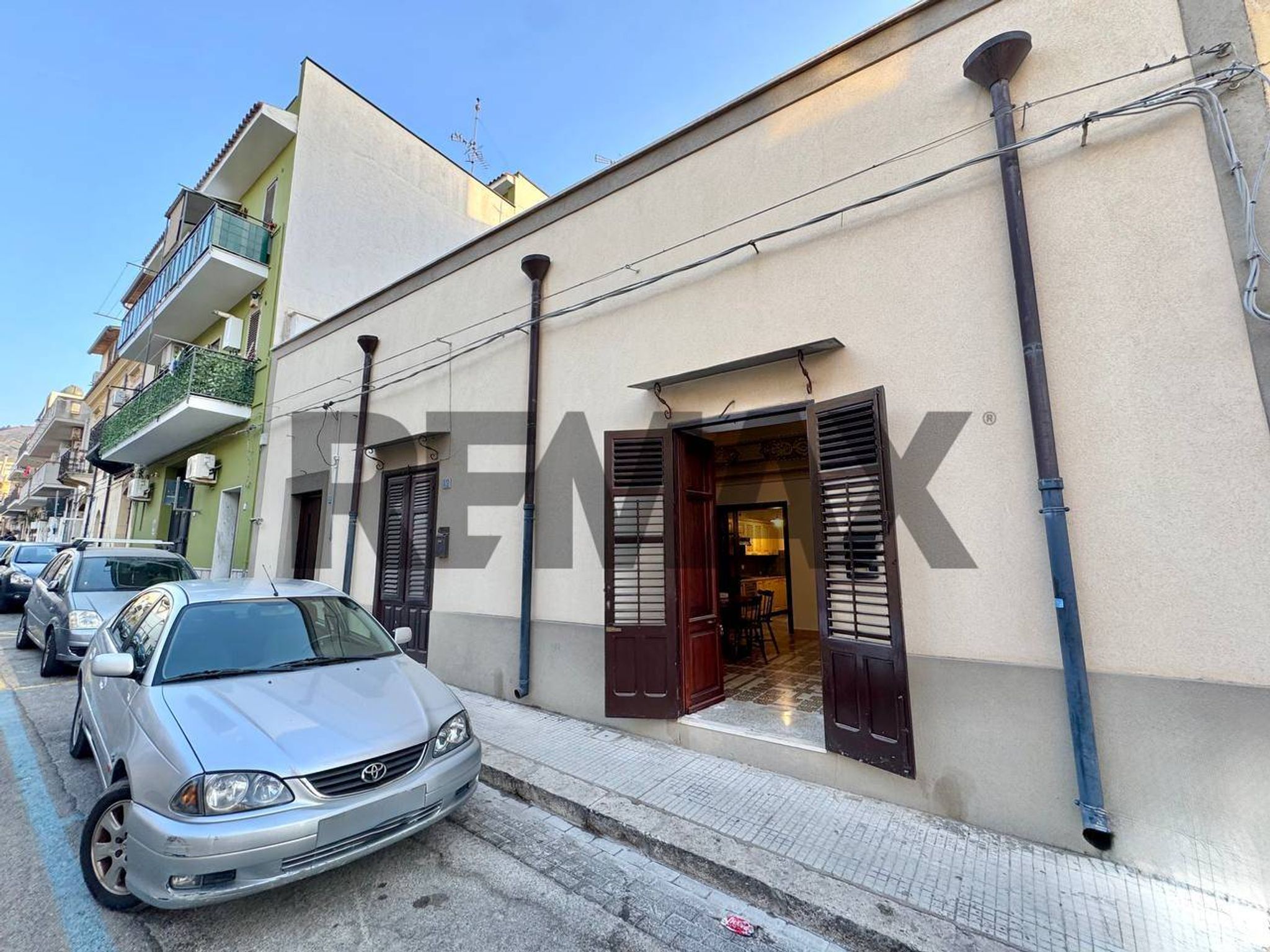 Edificio all'aperto