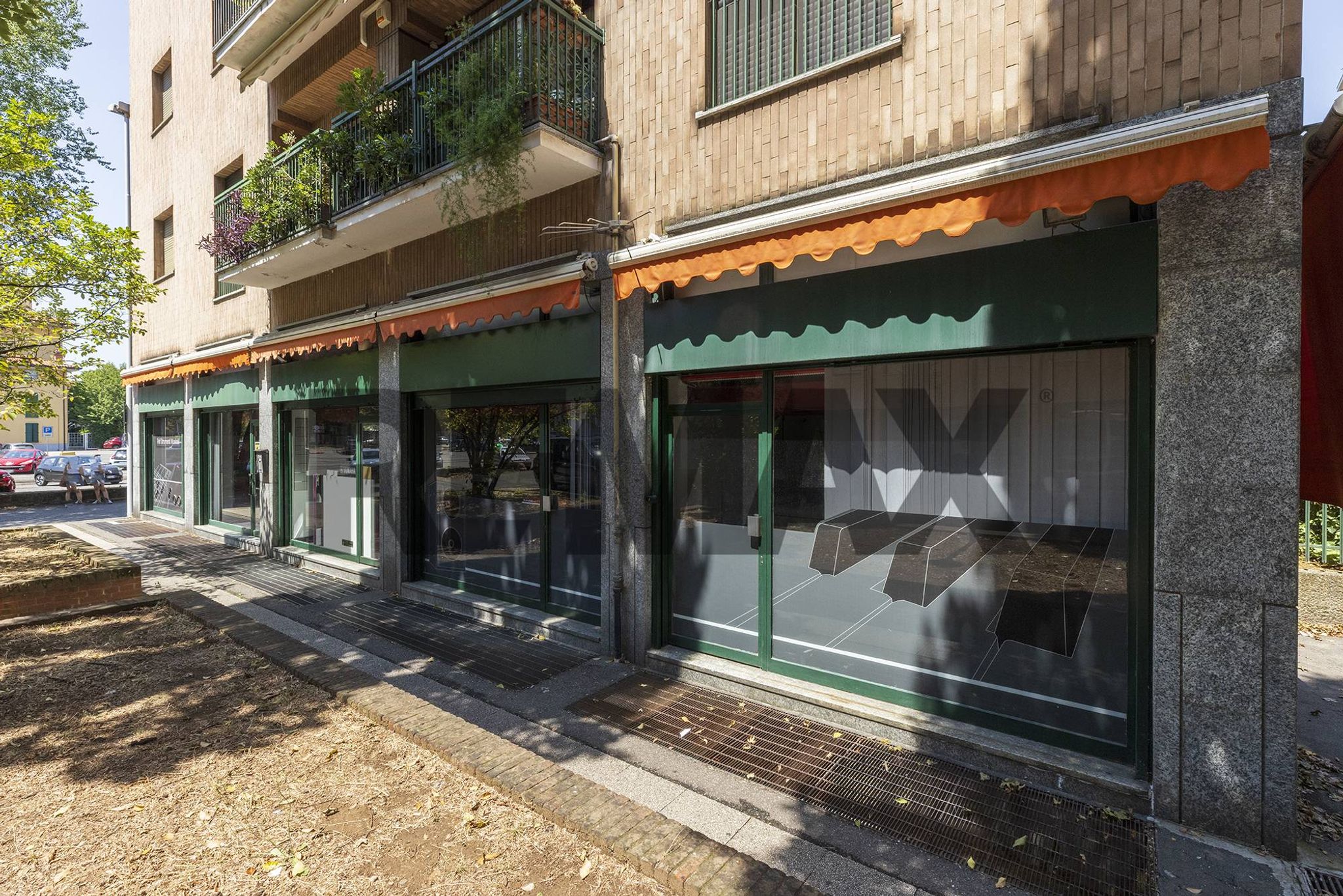 Edificio all'aperto