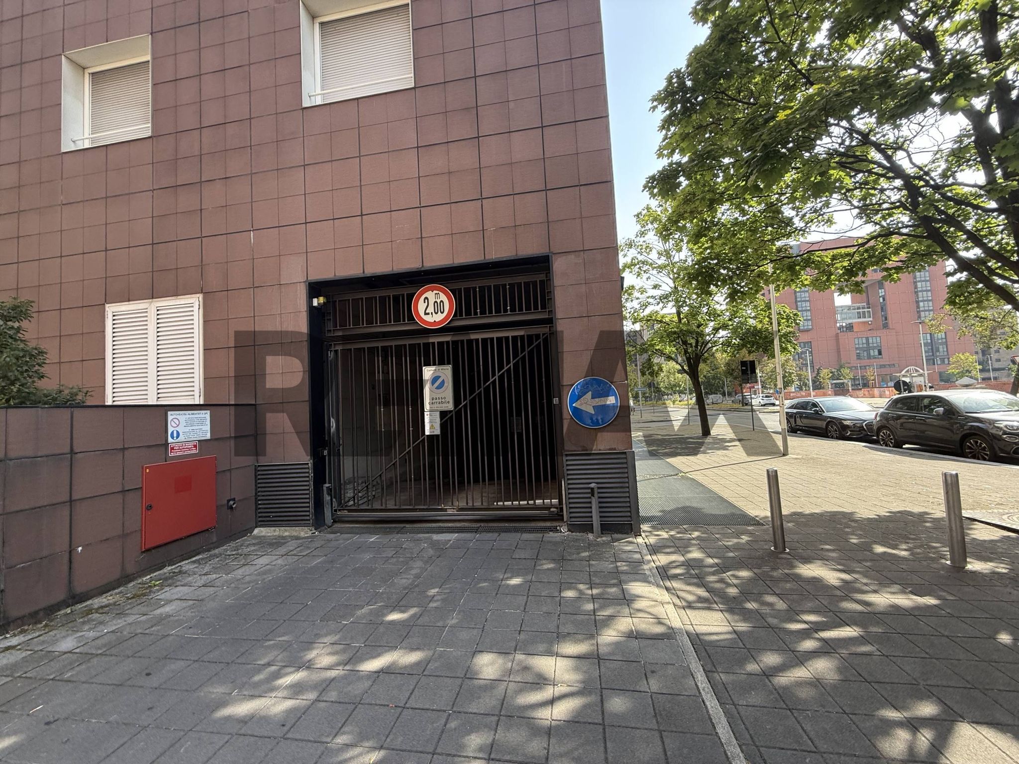 Edificio all'aperto