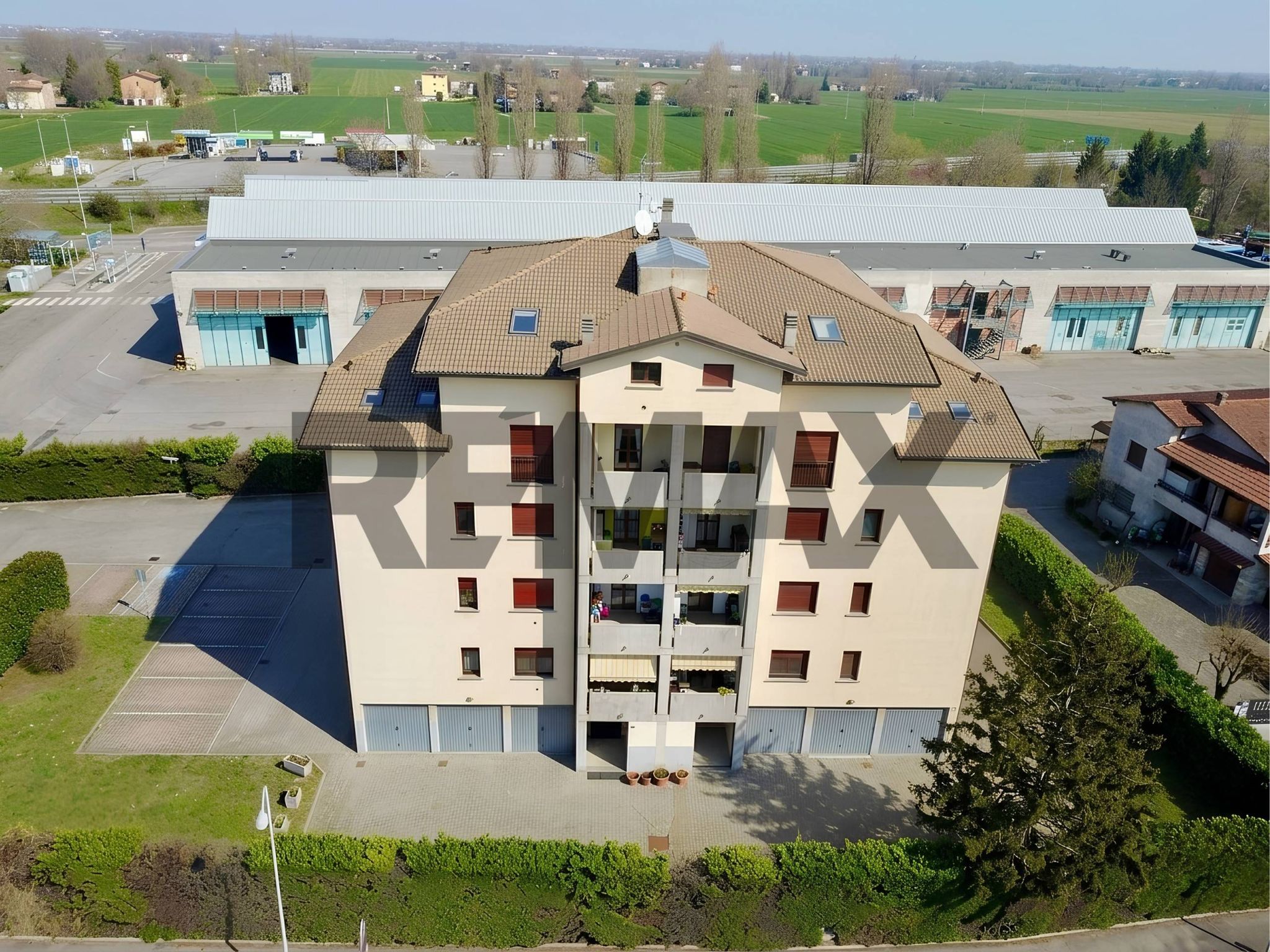 Edificio all'aperto