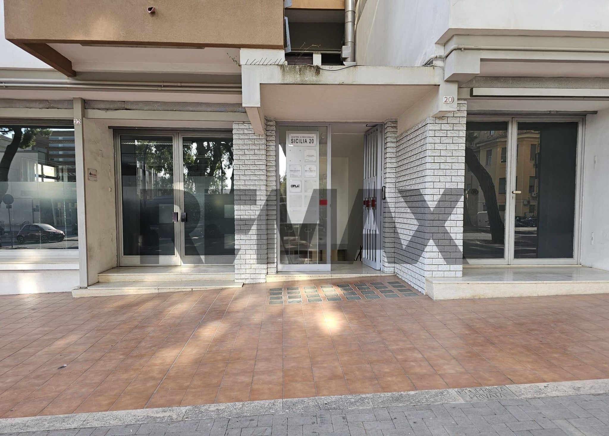 Edificio all'aperto