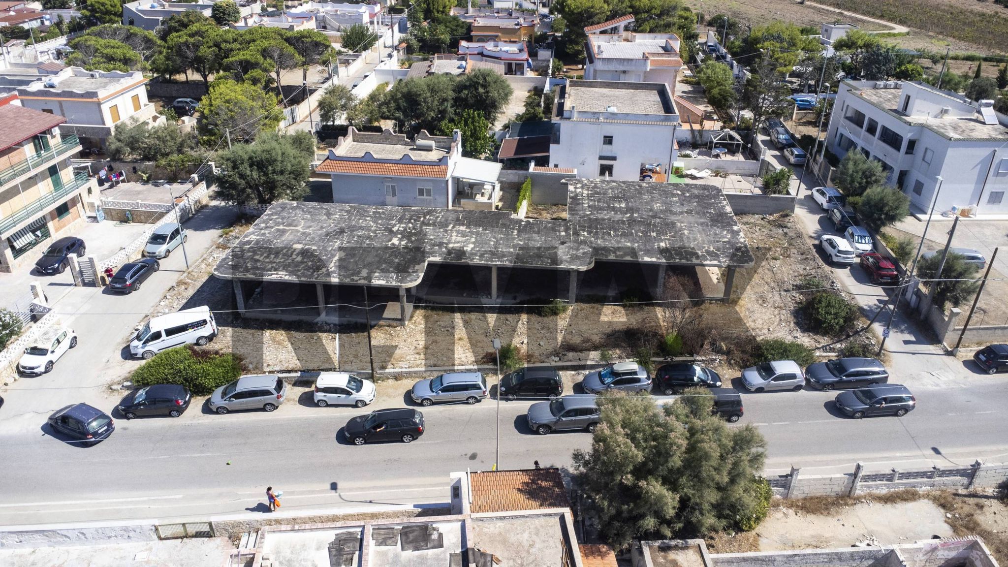 Edificio all'aperto