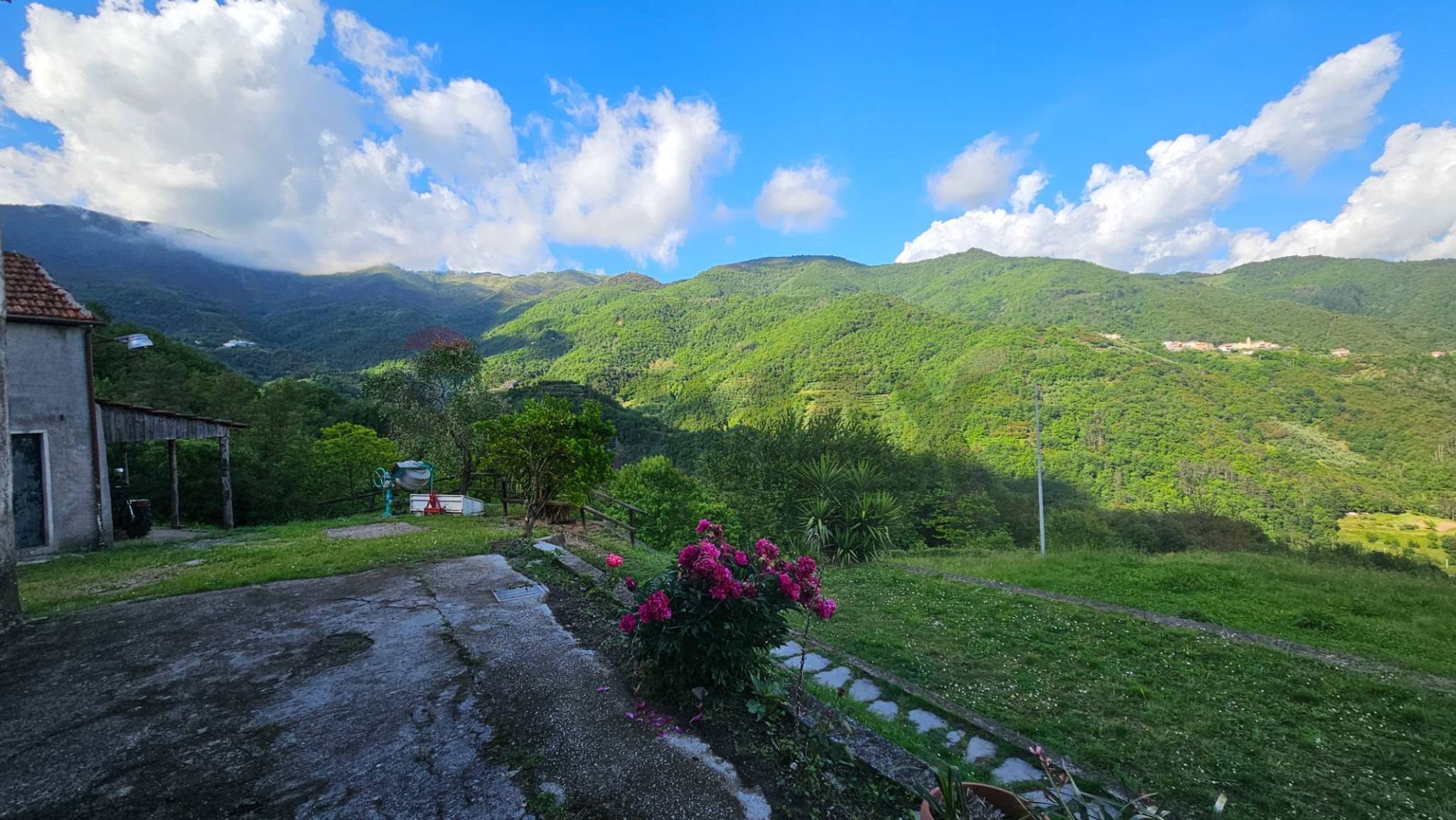 Vista delle montagne