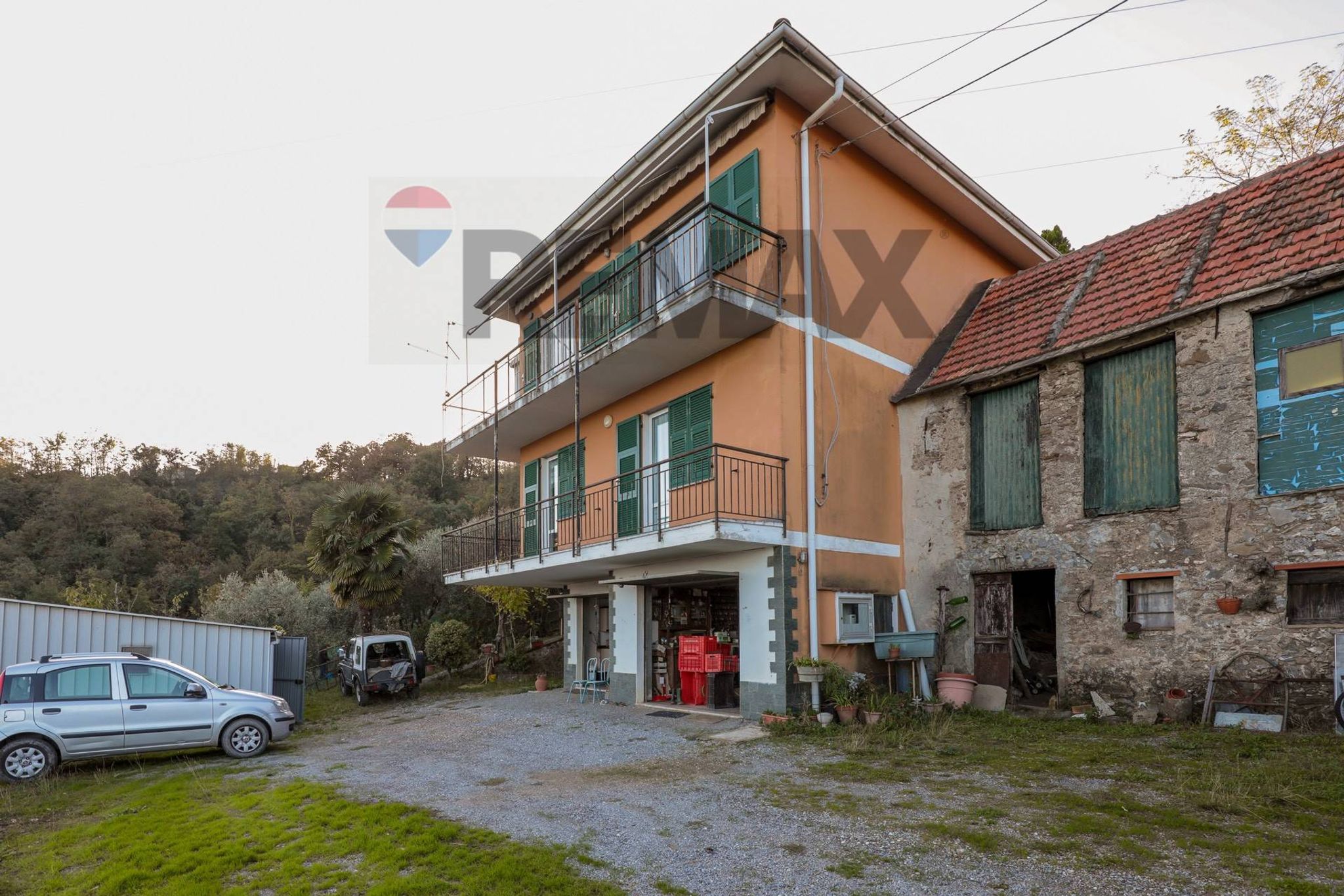 Edificio all'aperto