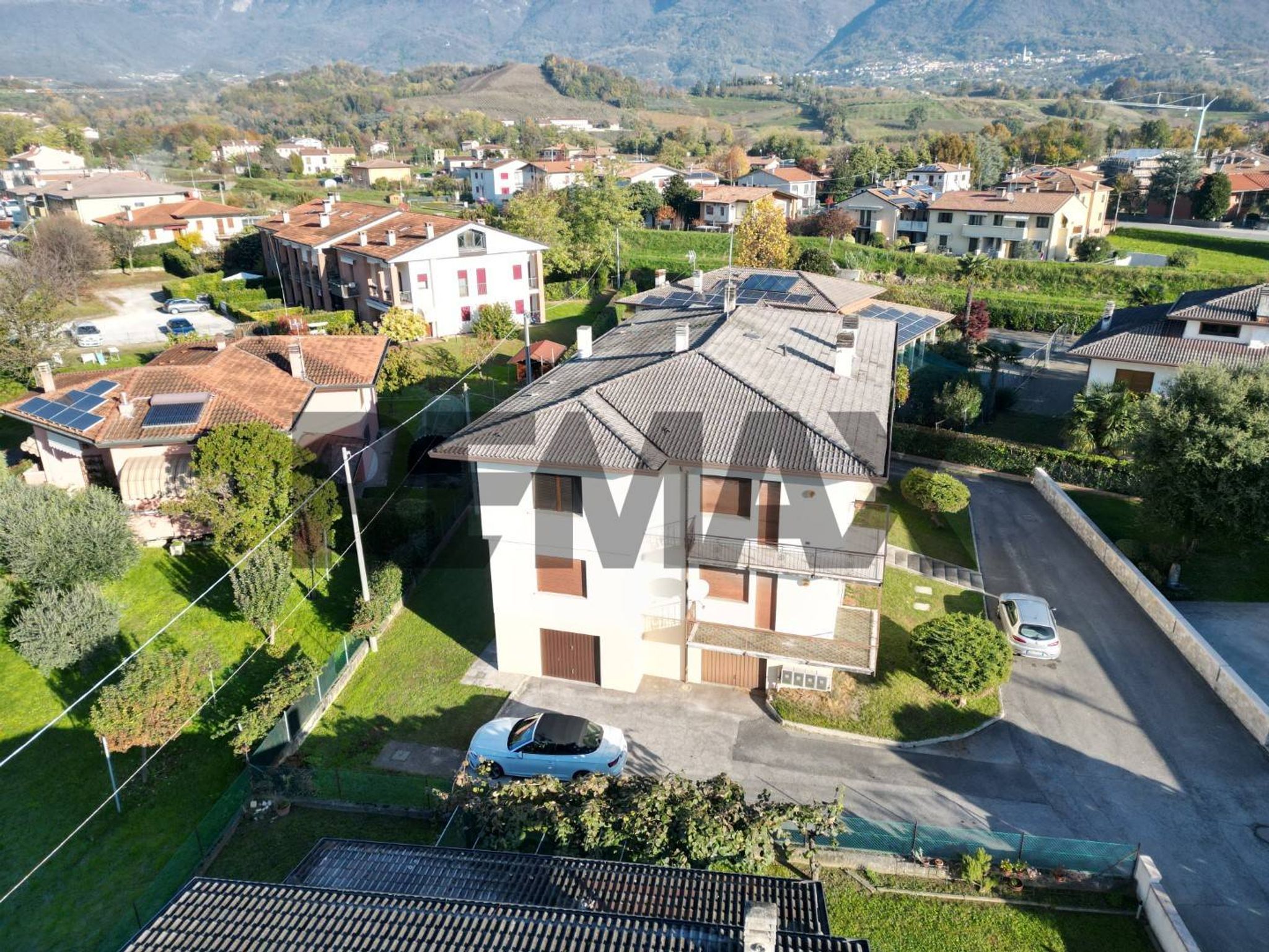 Vista delle montagne