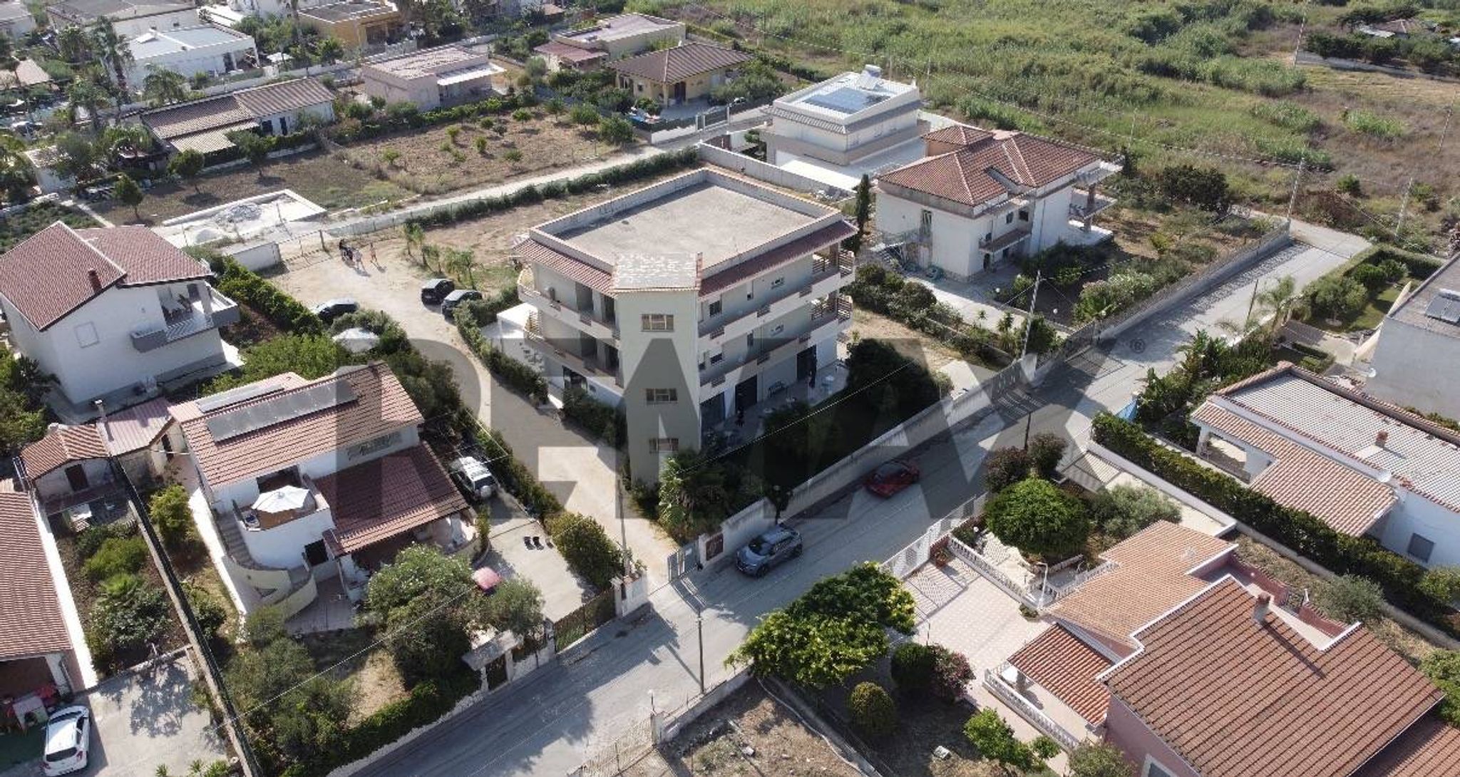 Edificio all'aperto