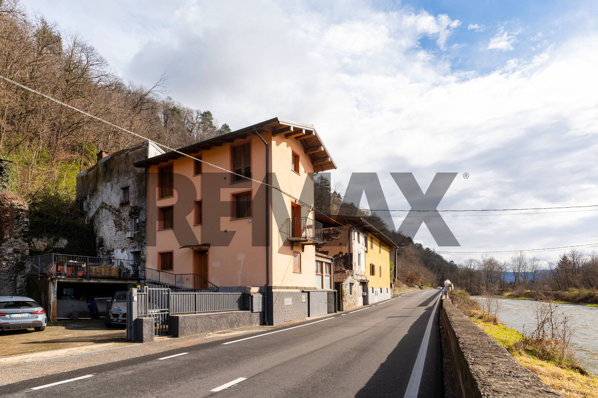 Edificio all'aperto