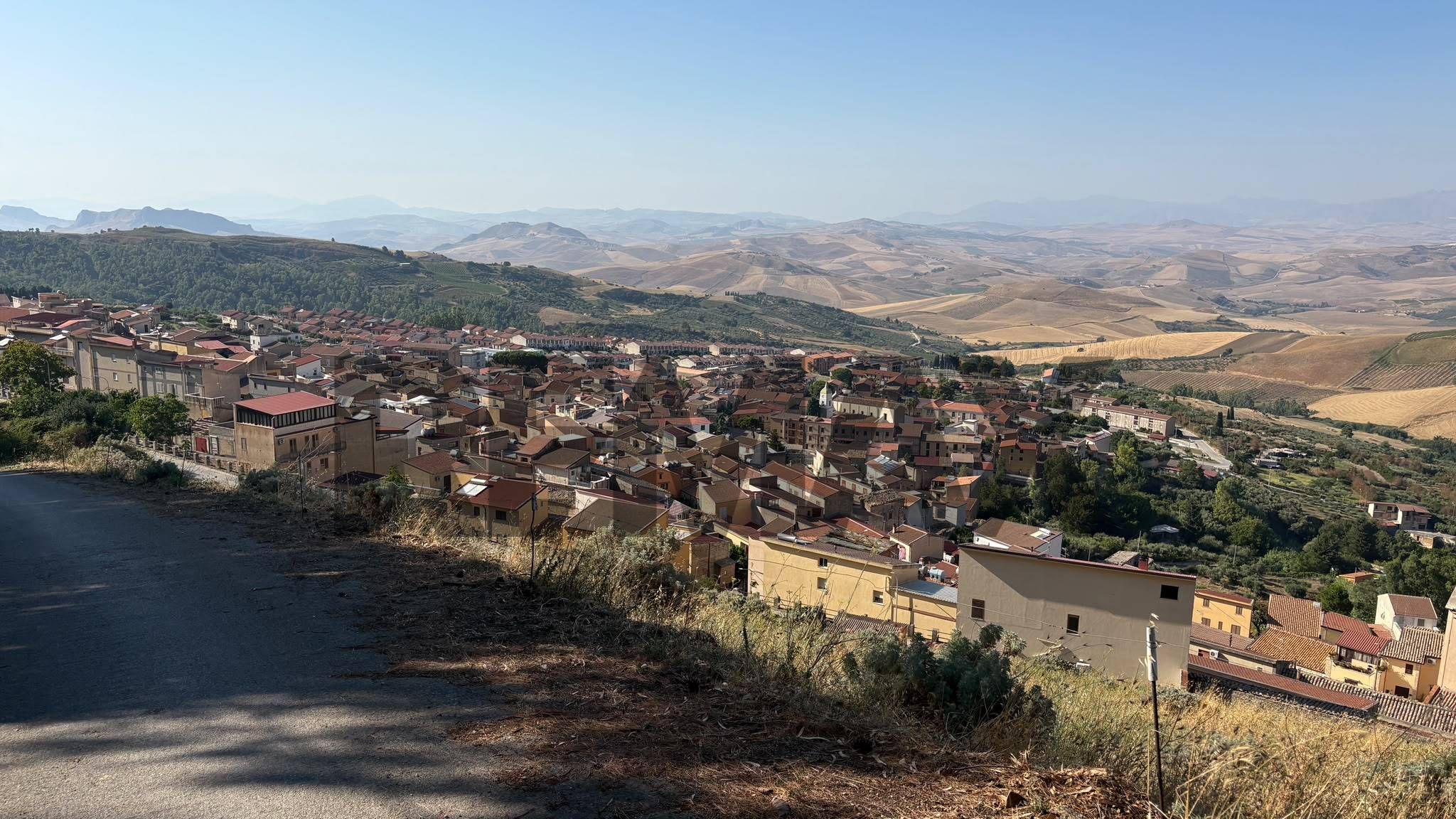 Vista delle montagne