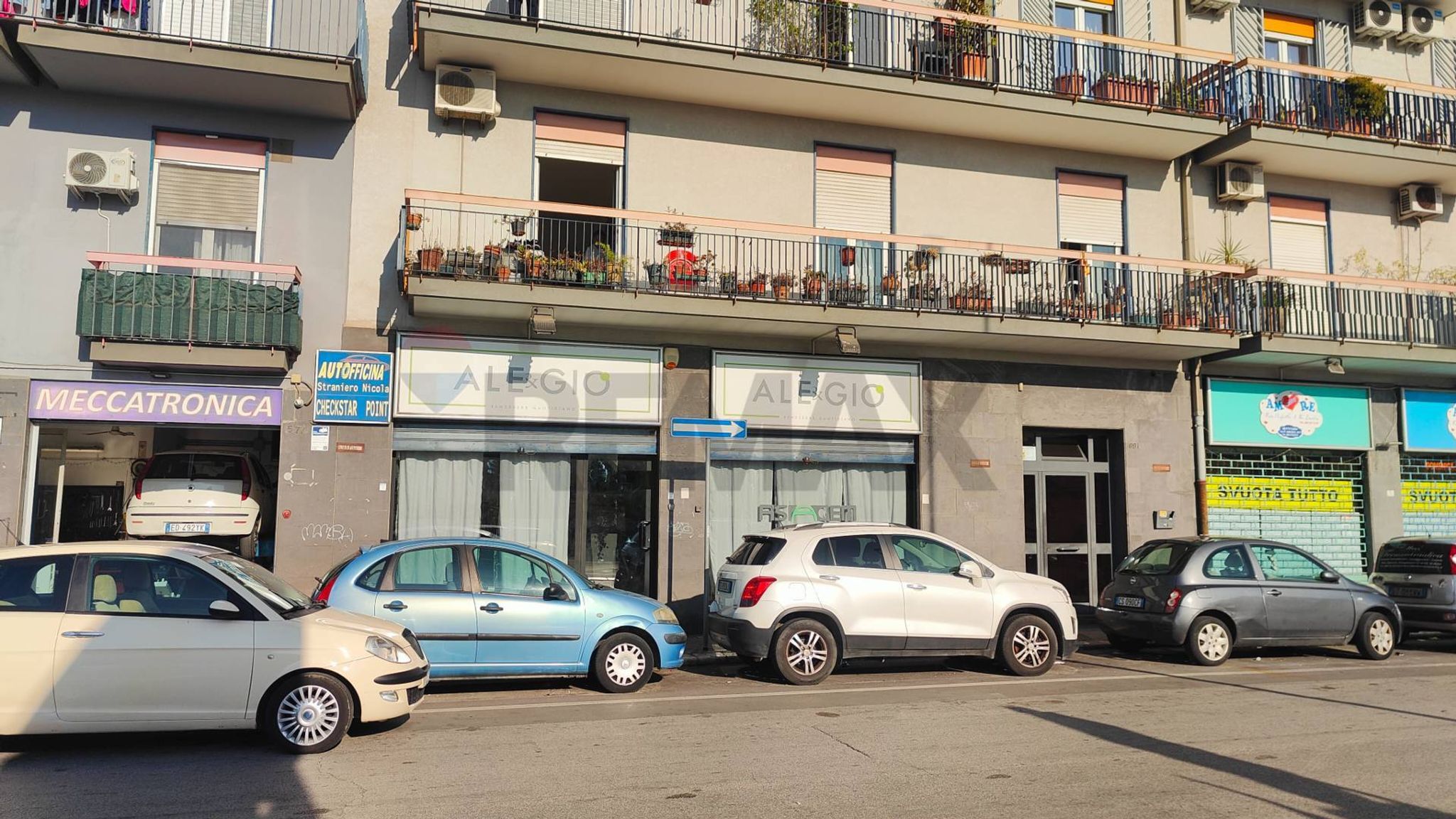 Edificio all'aperto