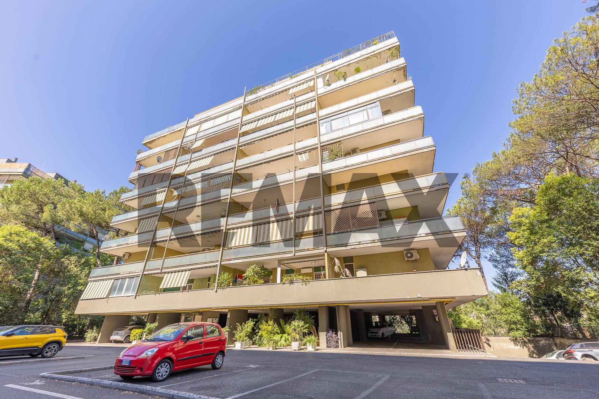 Edificio all'aperto