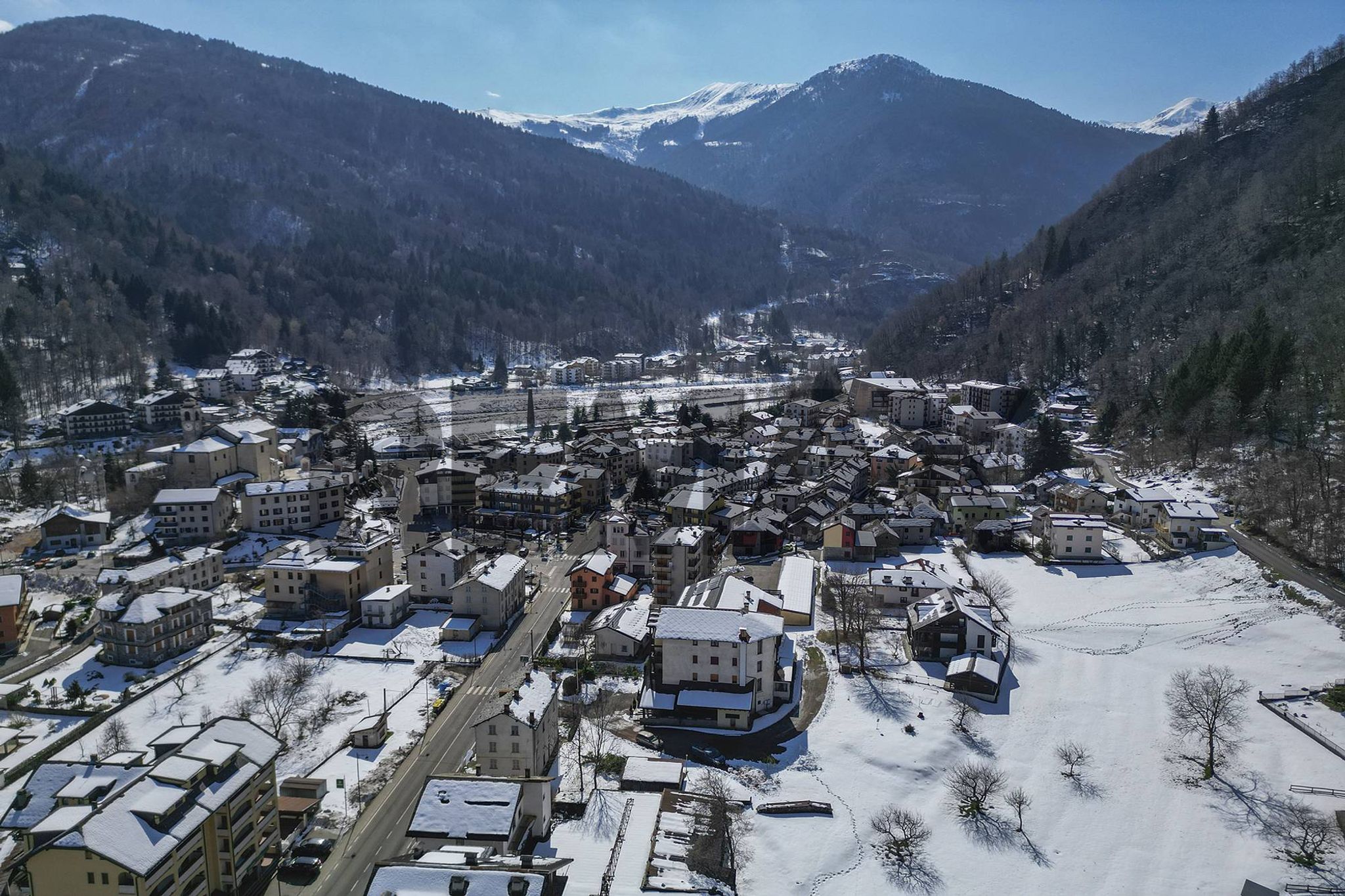 Vista delle montagne