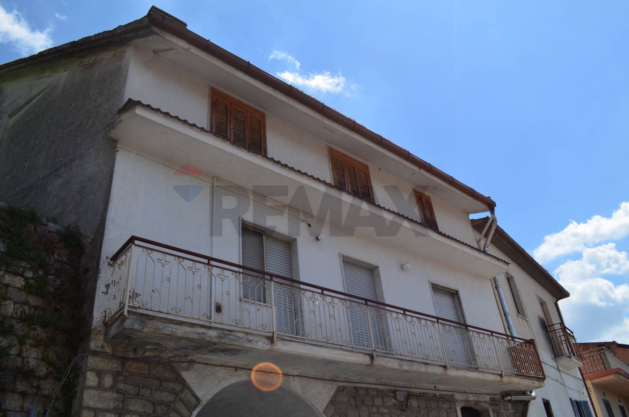 Edificio all'aperto