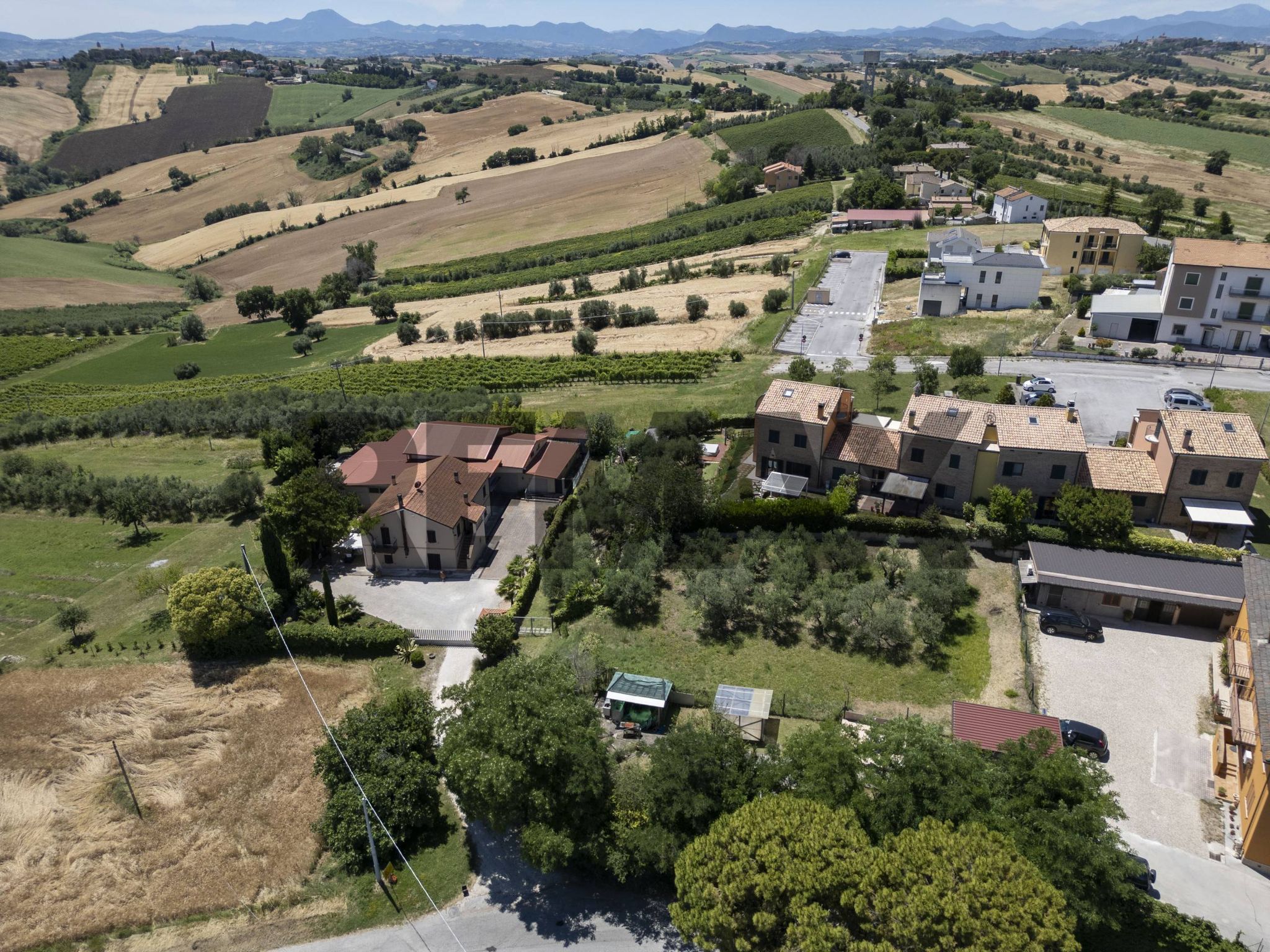 Vista delle montagne