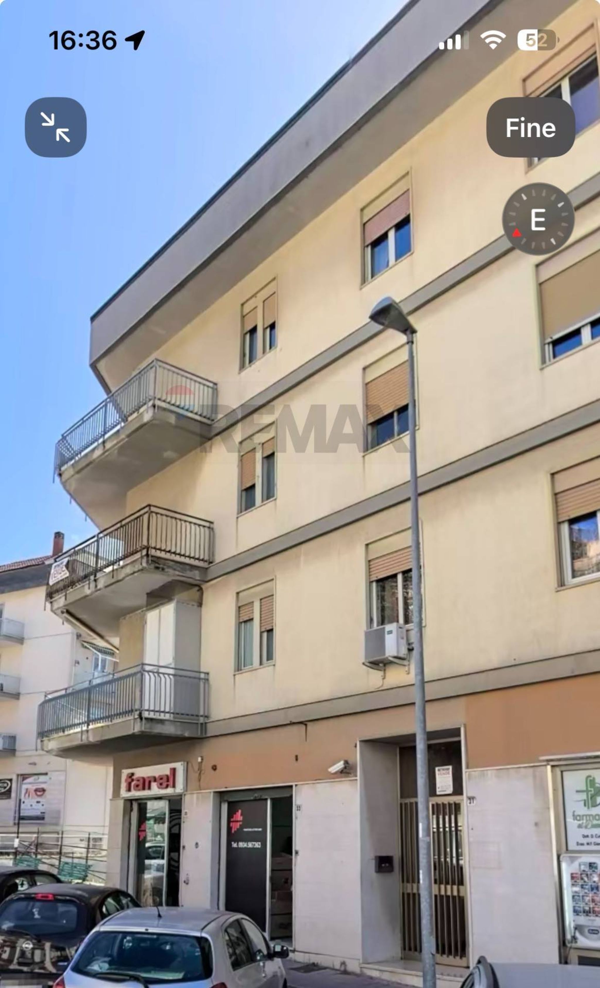 Edificio all'aperto