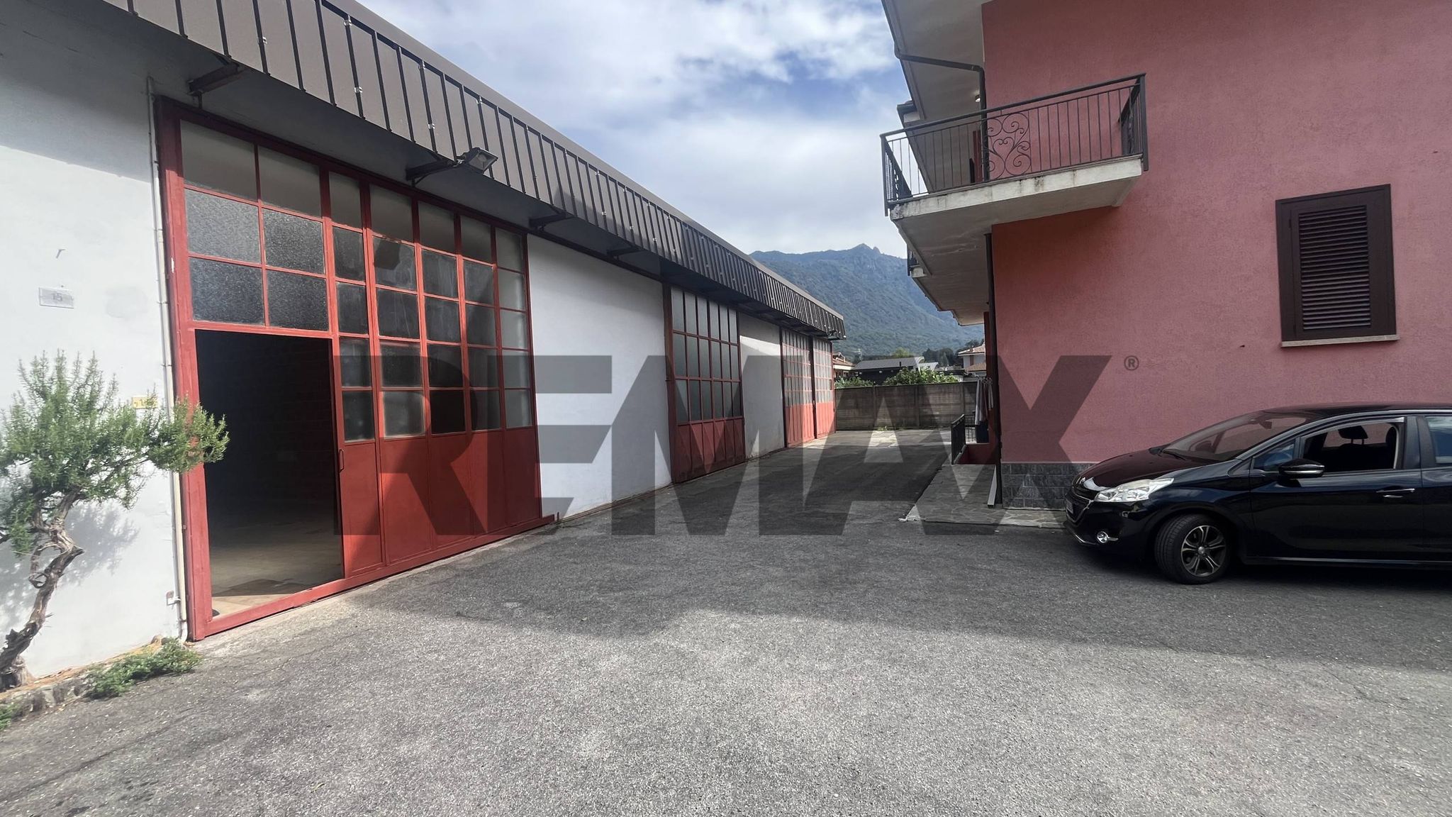 Edificio all'aperto