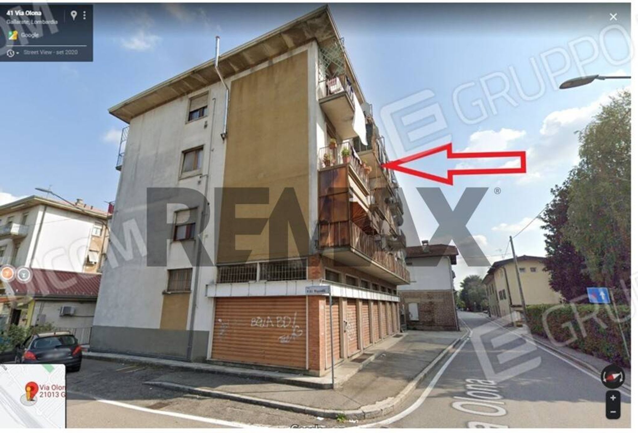 Edificio all'aperto