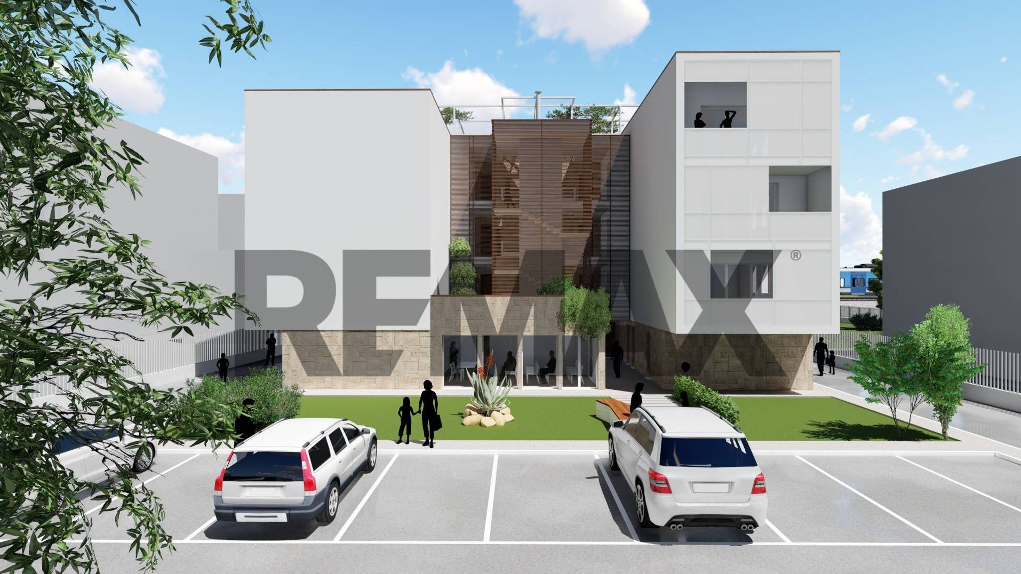 Edificio all'aperto