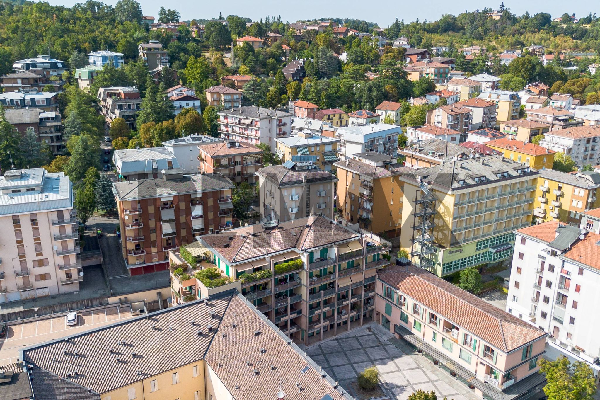 Edificio all'aperto