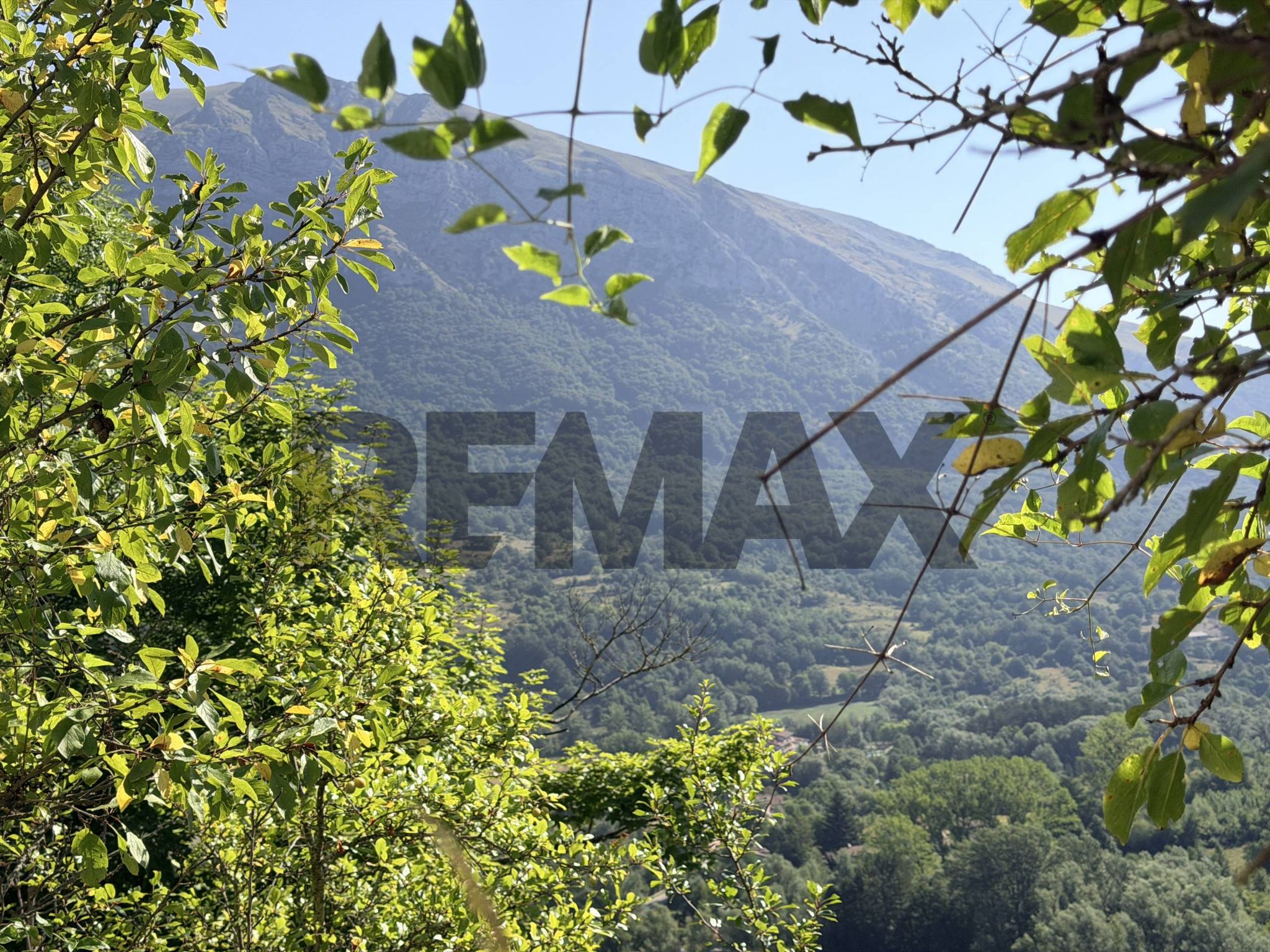 Vista delle montagne