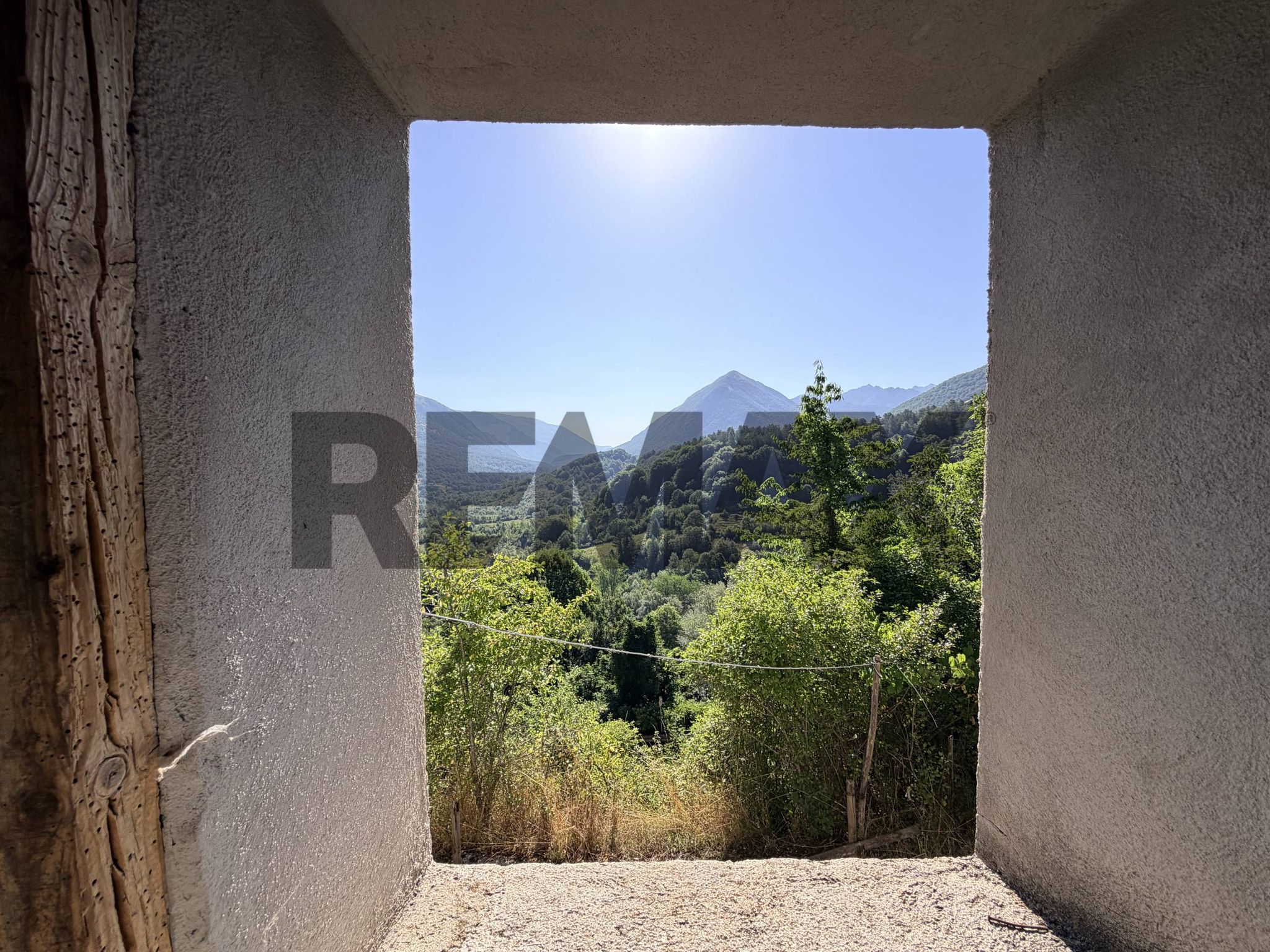 Vista delle montagne