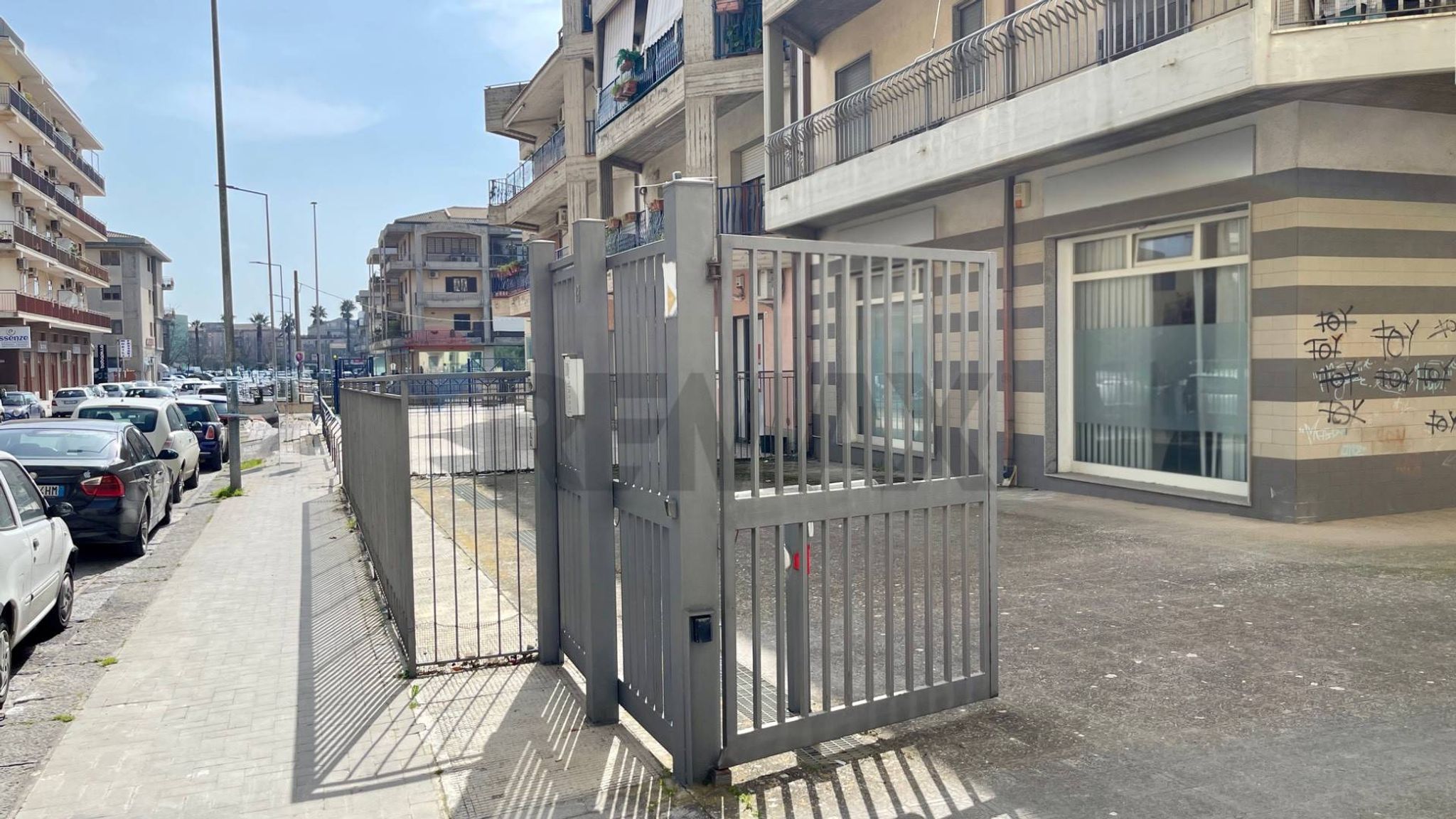 Edificio all'aperto