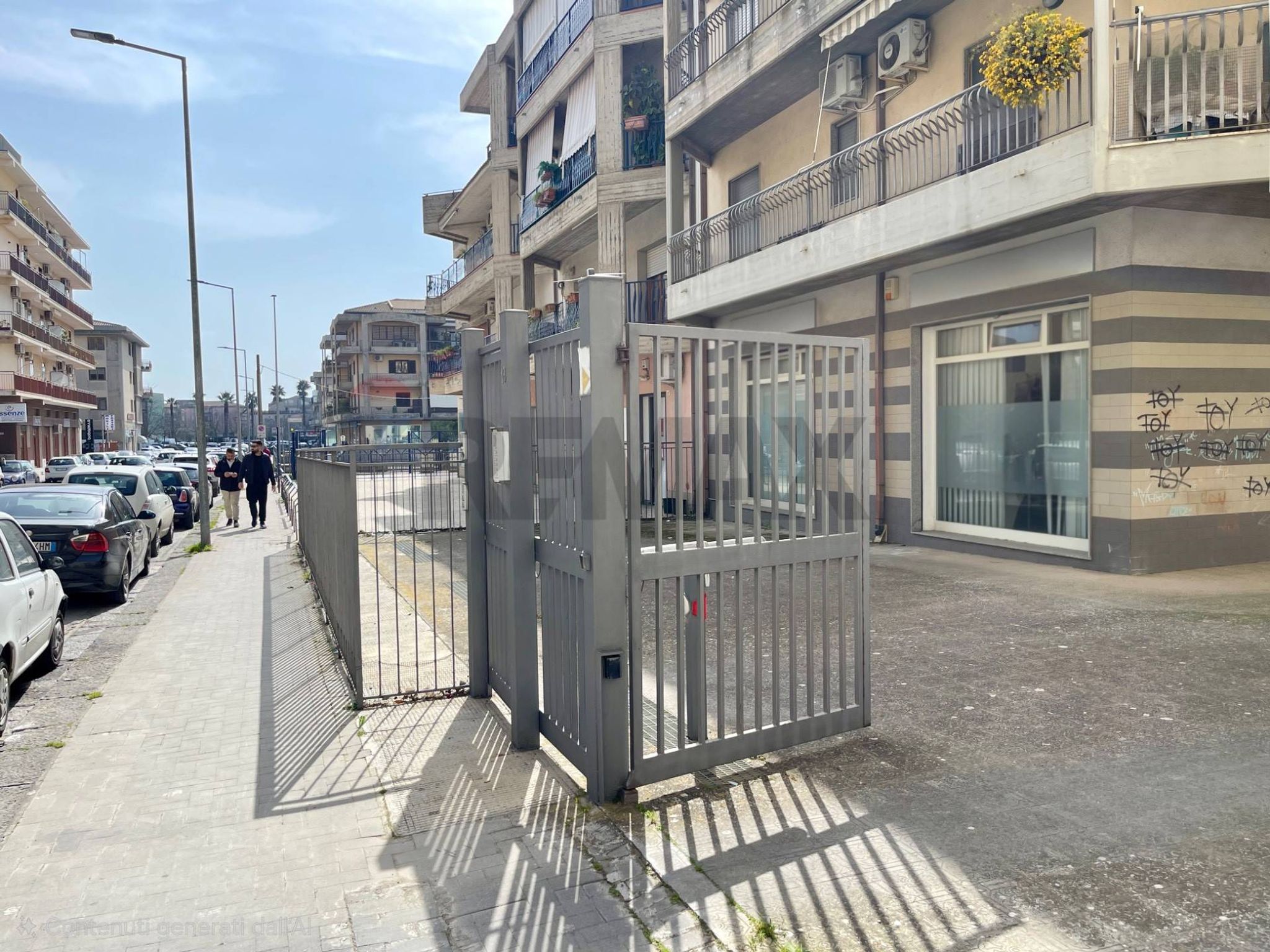Edificio all'aperto