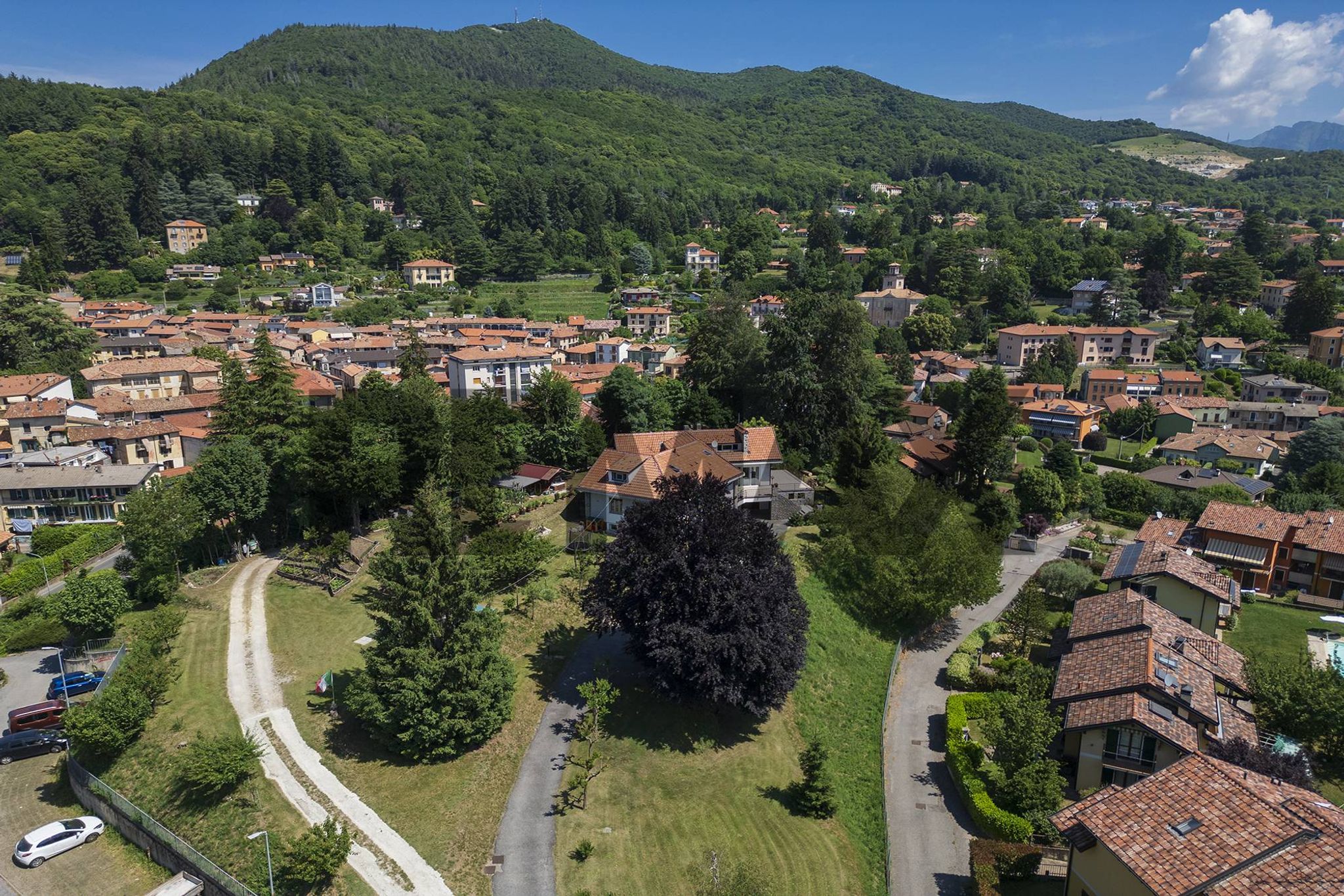 Vista delle montagne