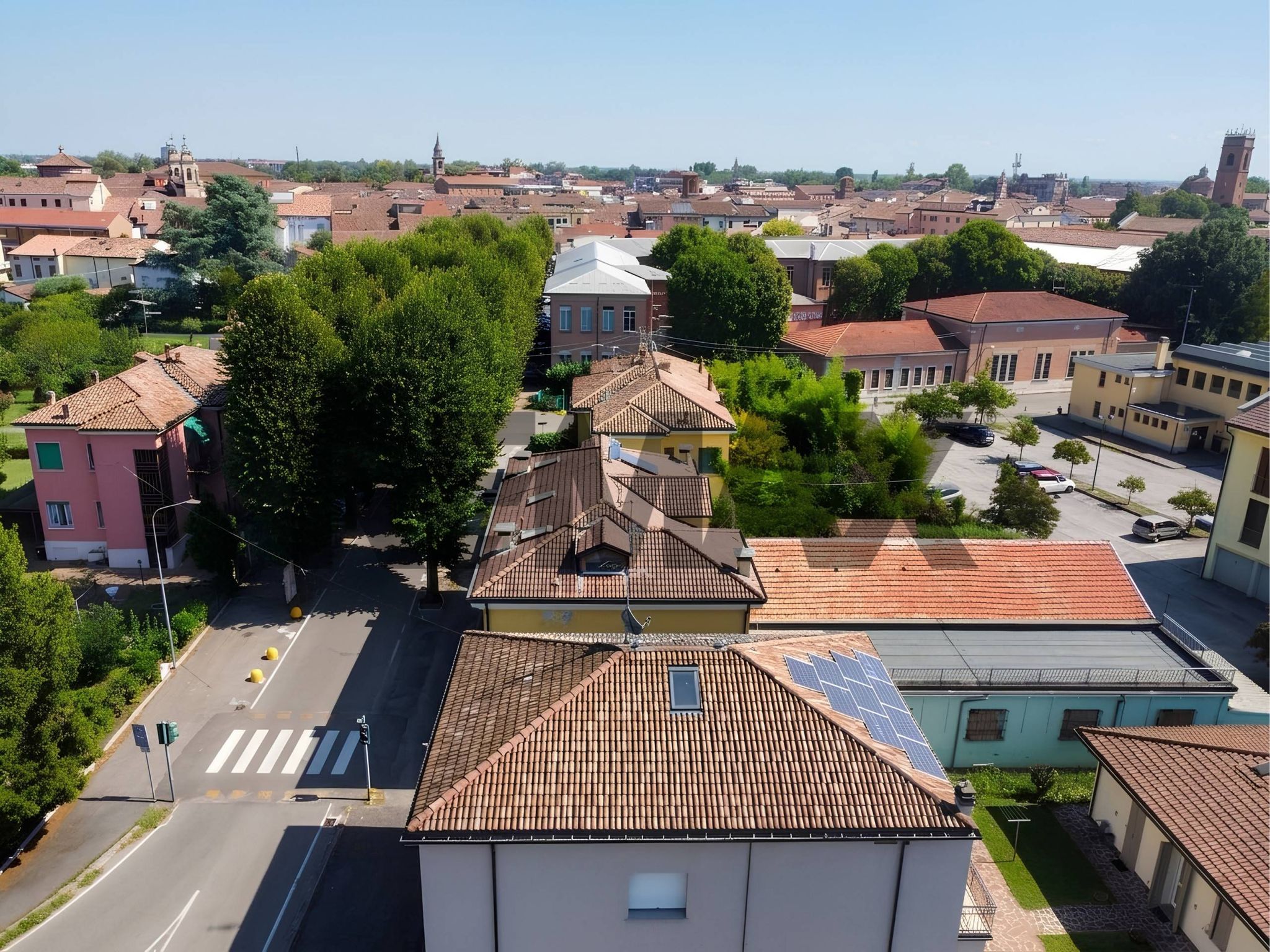 Edificio all'aperto