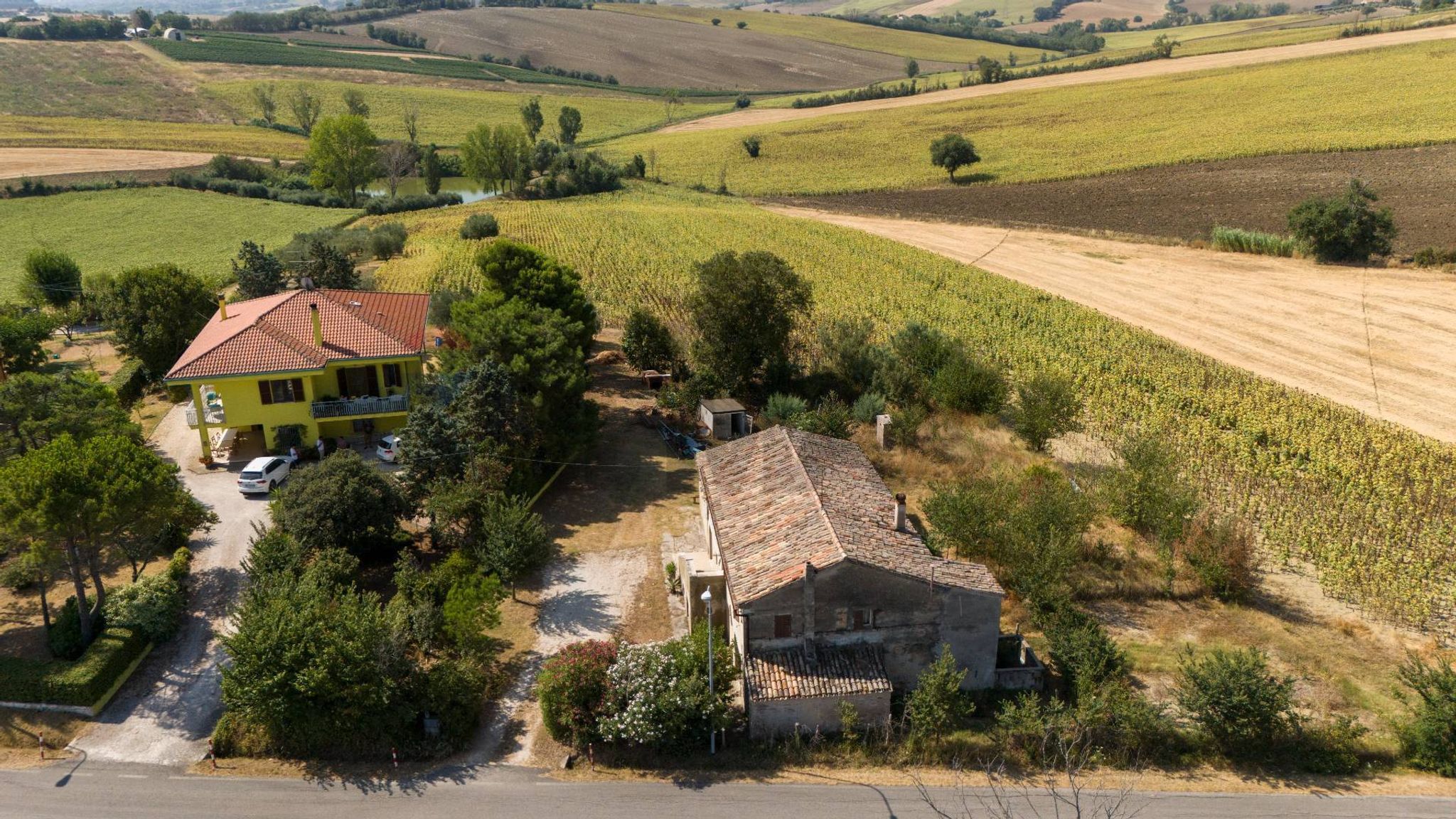Vista delle montagne