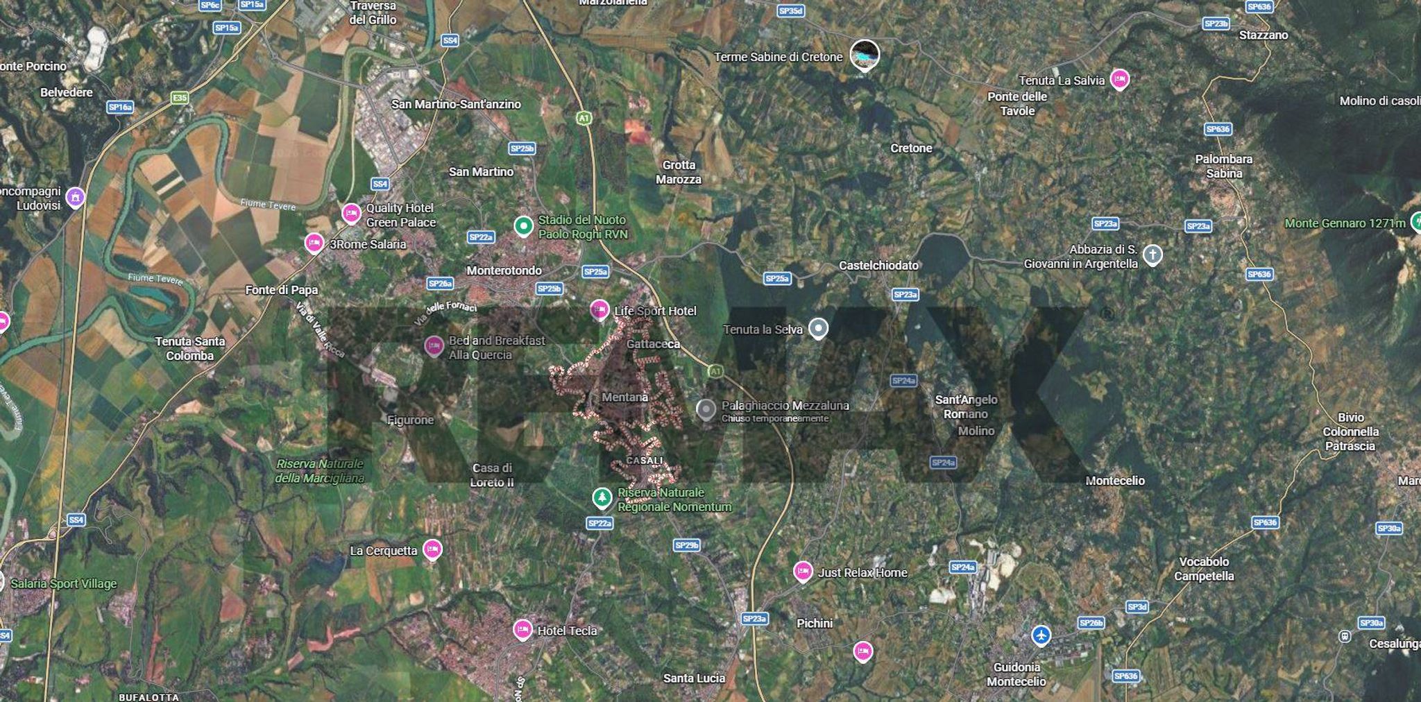 Posizione della mappa
