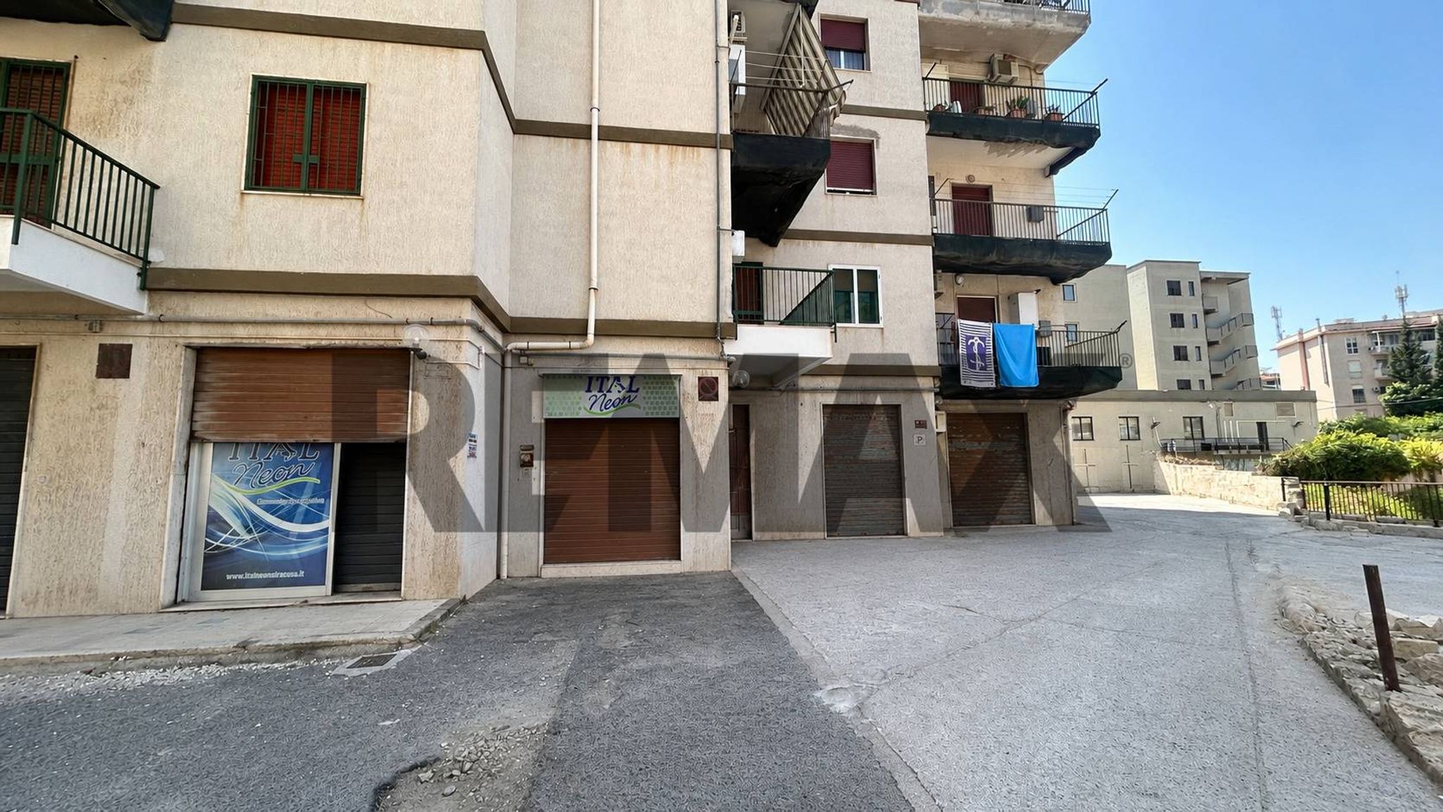 Edificio all'aperto