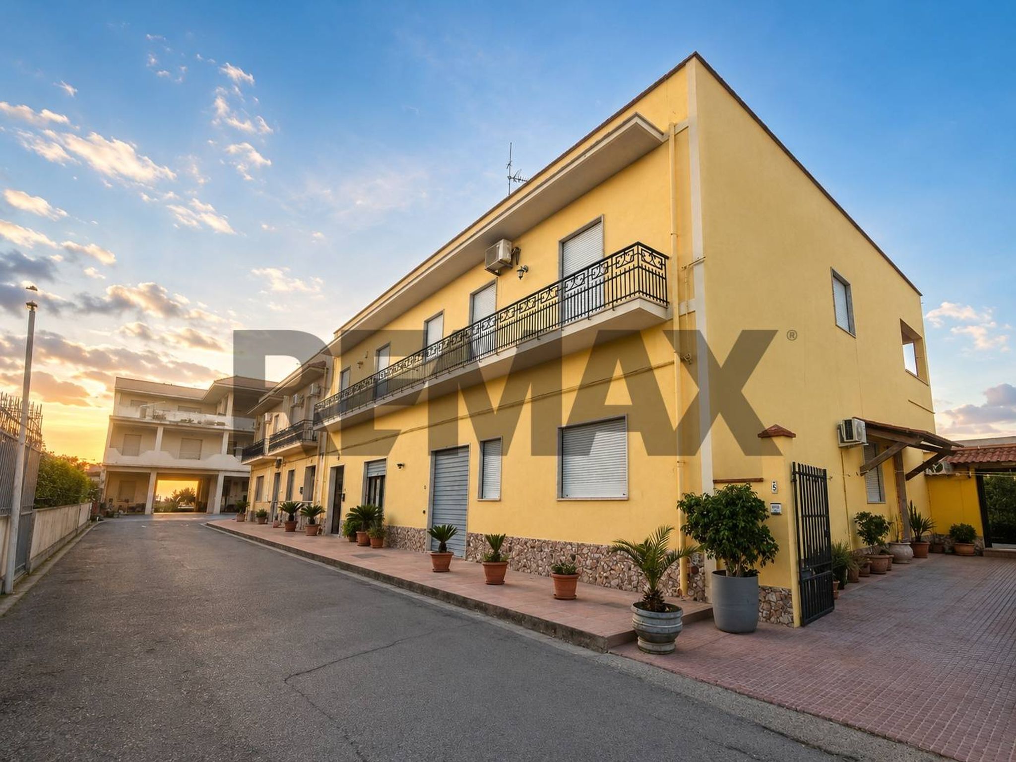 Edificio all'aperto