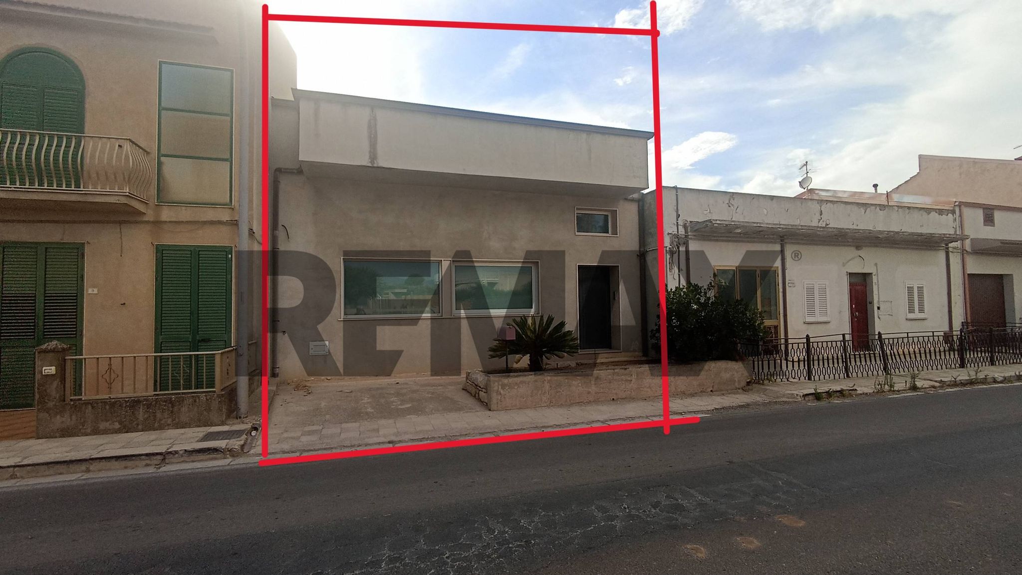 Edificio all'aperto