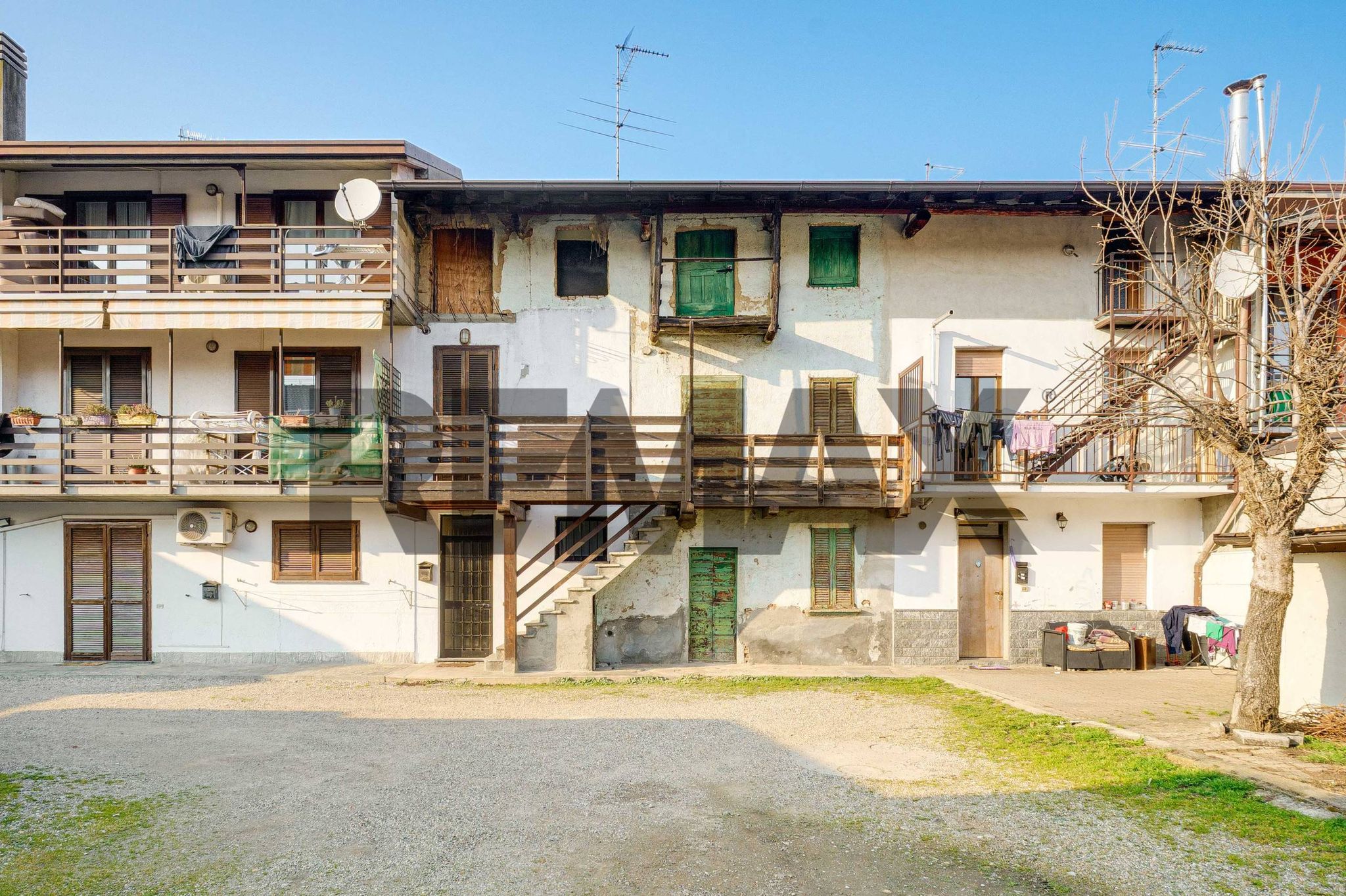 Edificio all'aperto