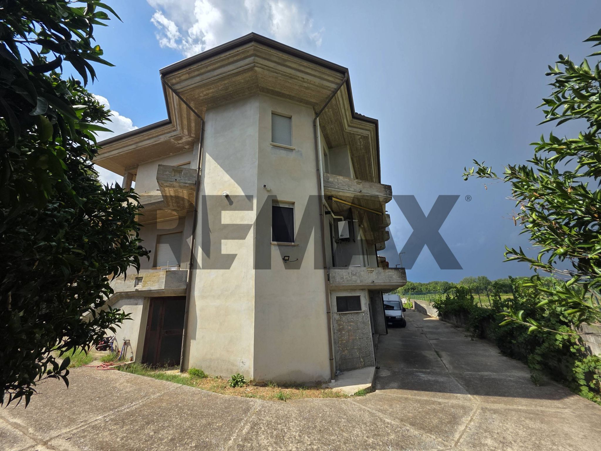 Edificio all'aperto