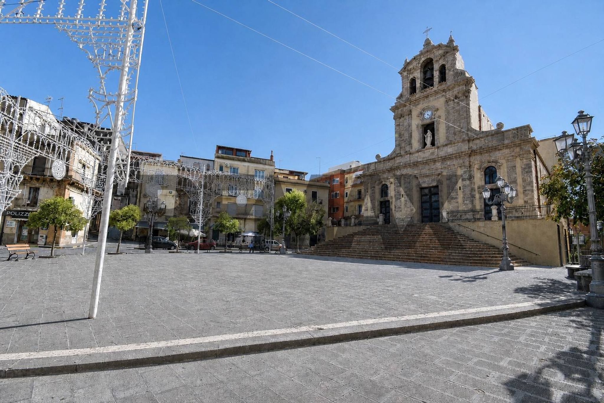 Edificio all'aperto